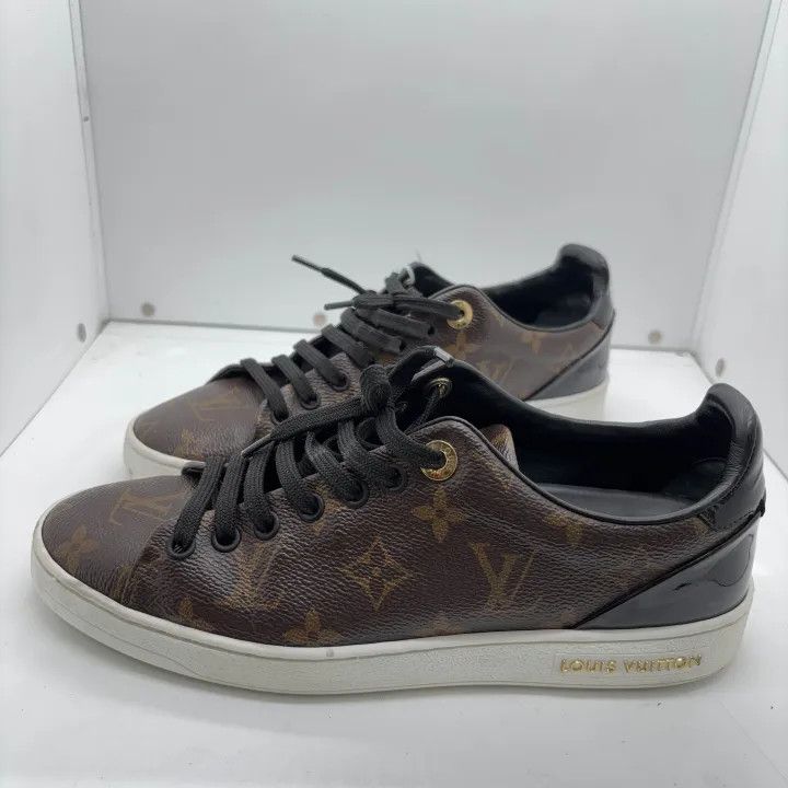 Louis Vuitton Frontrow Monogram Leather Sneakers for Women 0079