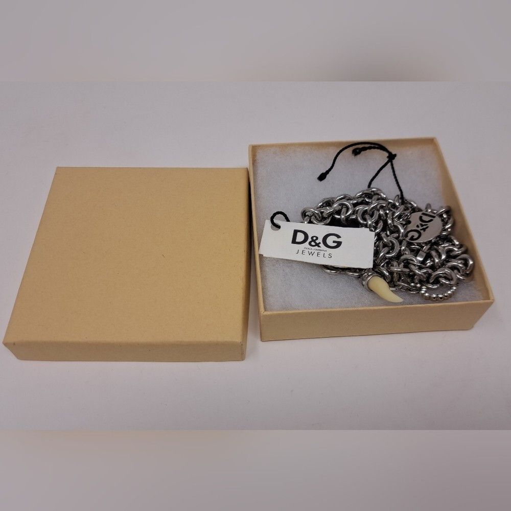 Dolce & Gabbana NWT Dolce & Gabbana D&G Jewels Necklace Jewelry Stainless S Size ONE SIZE - 3 Thumbnail