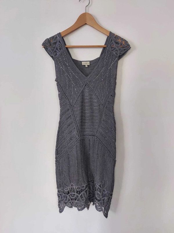 Karen Millen Karen Millen vintage crochet dress 10 Size M / US 6-8 / IT 42-44 - 3 Thumbnail