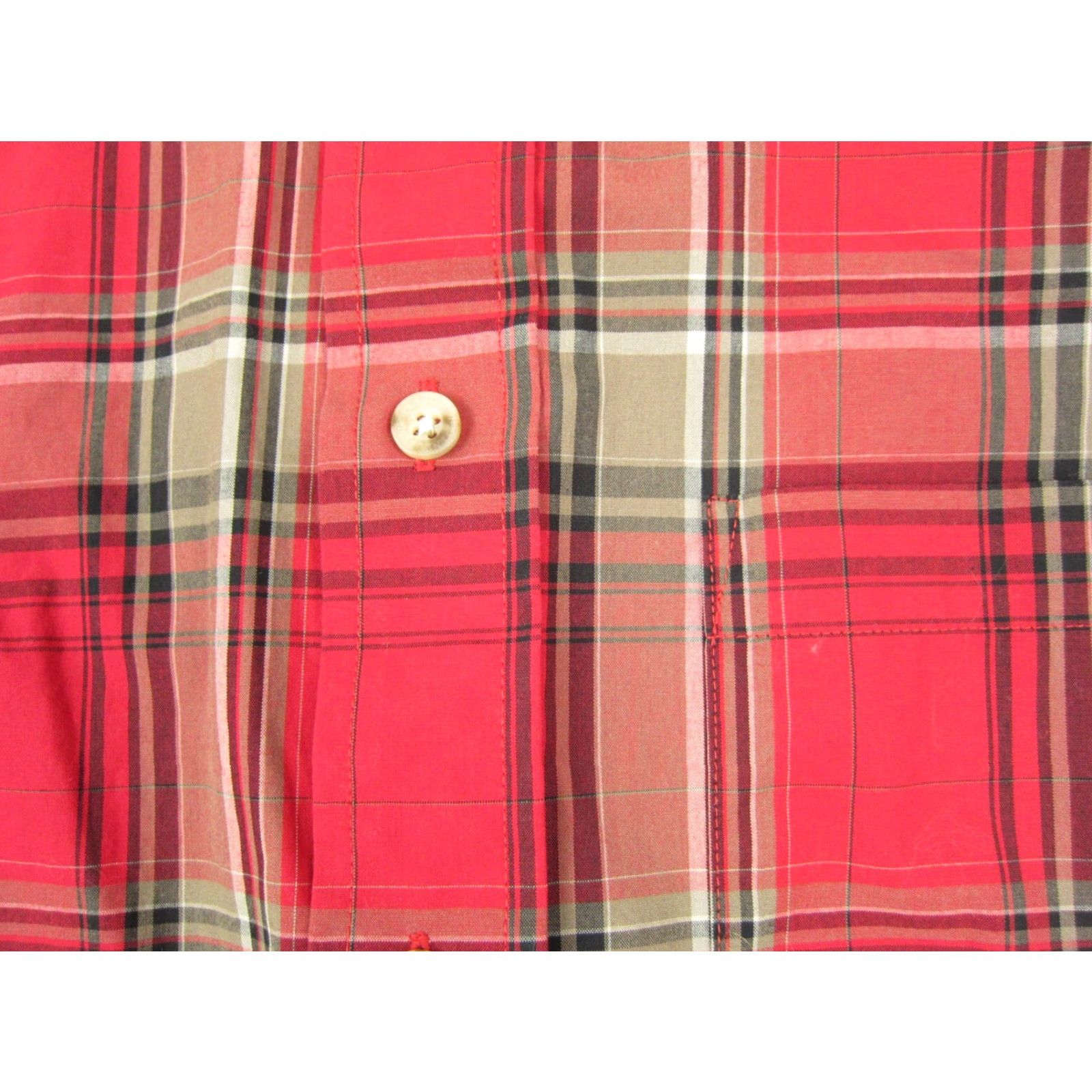 Pendleton VINTAGE Pendleton Shirt Mens S Red Plaid Cotton Button-Up Casual 90s Aztec Fall Winter Spring Summer Mens Size US S / EU 44-46 / 1 - 7 Thumbnail