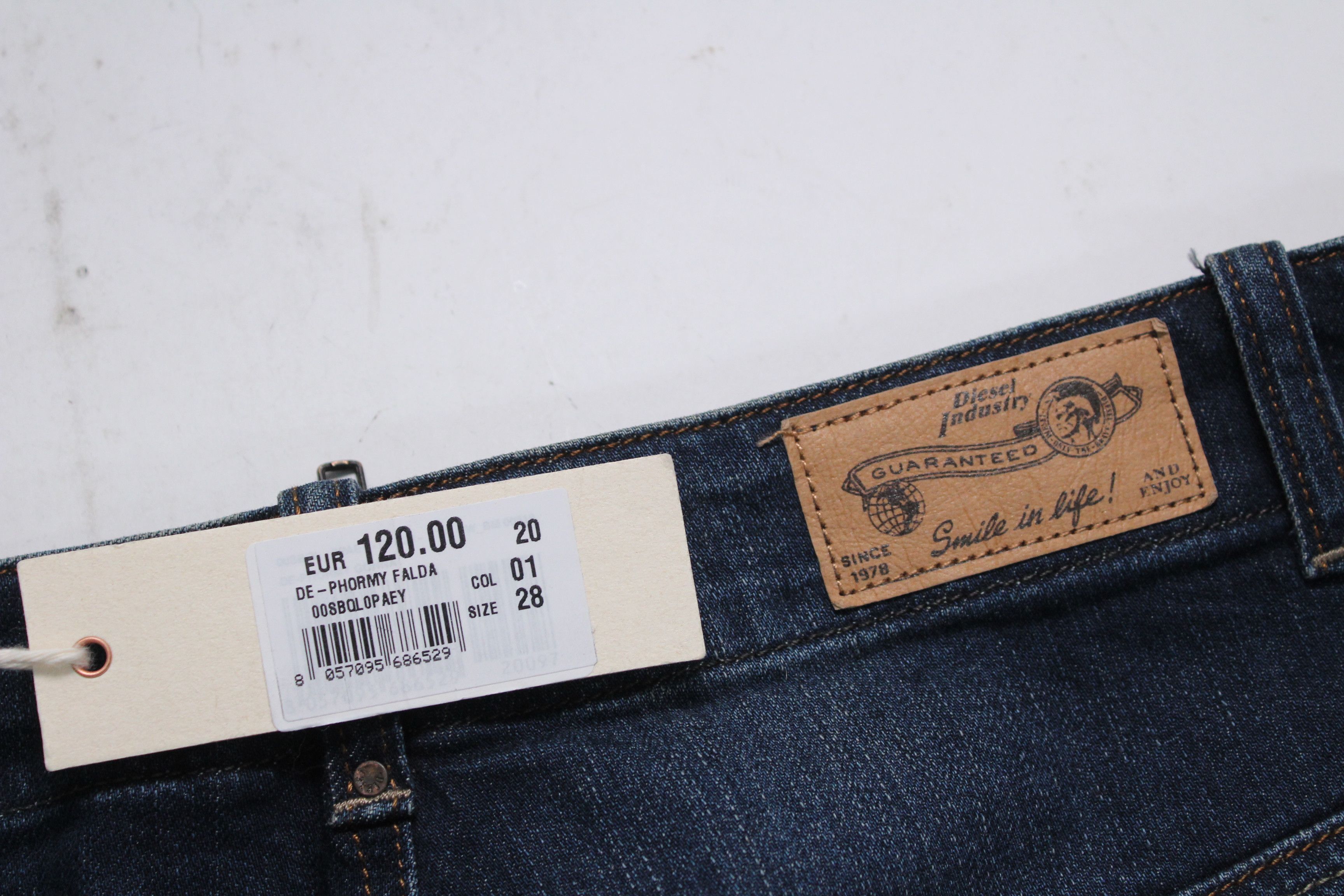Diesel Diesel Skirt Denim Womens Size 28 New Streetwear Hype Rare Size 28" / US 6 / IT 42 - 8 Thumbnail