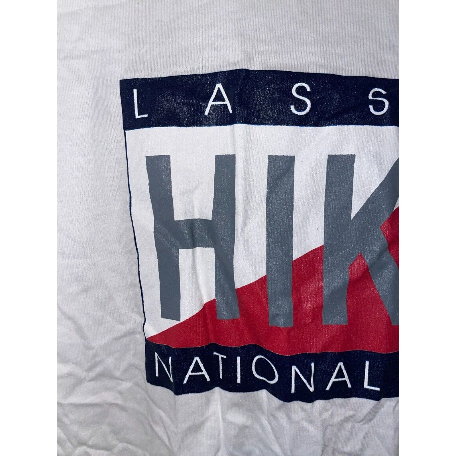Jerzees Vintage Lassen National Park Hiking California White M Shirt Size US M / EU 48-50 / 2 - 3 Thumbnail