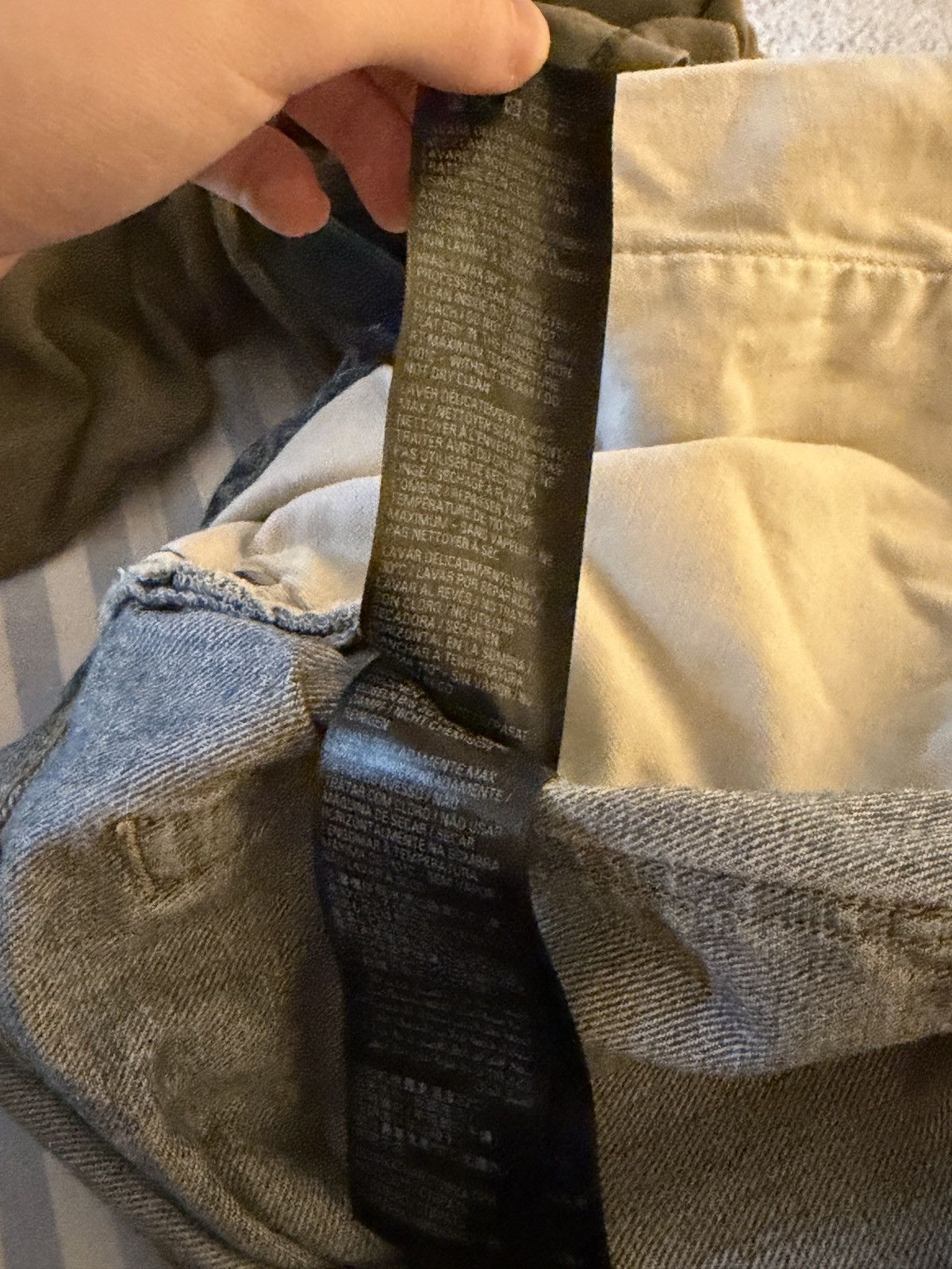 Balenciaga Balenciaga drawstring denim Size US 32 / EU 48 - 8 Thumbnail
