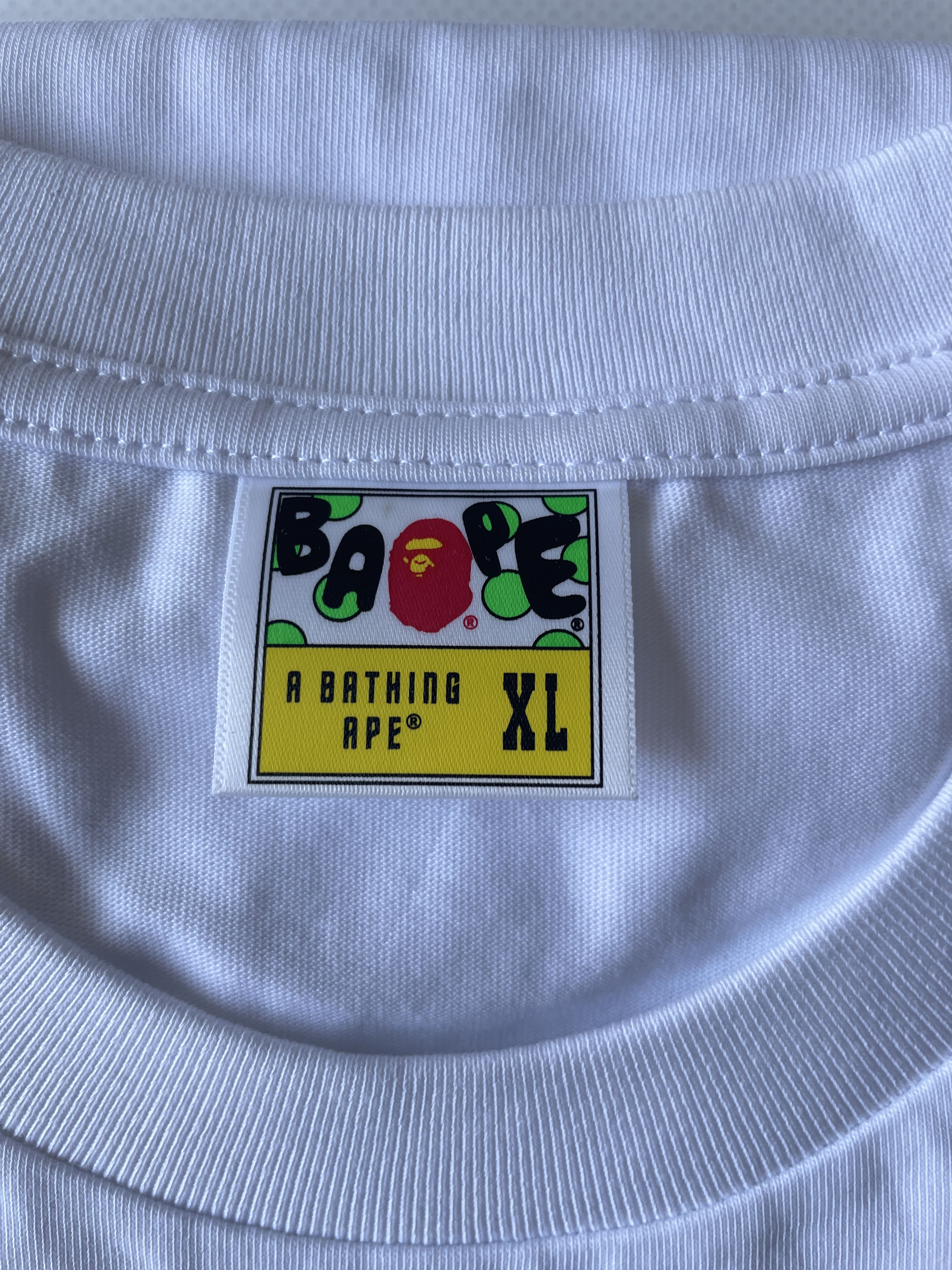 Bape BAPE SPRAY FRANKENSTEIN RELAXED FIT TEE Size US XL / EU 56 / 4 - 8 Thumbnail