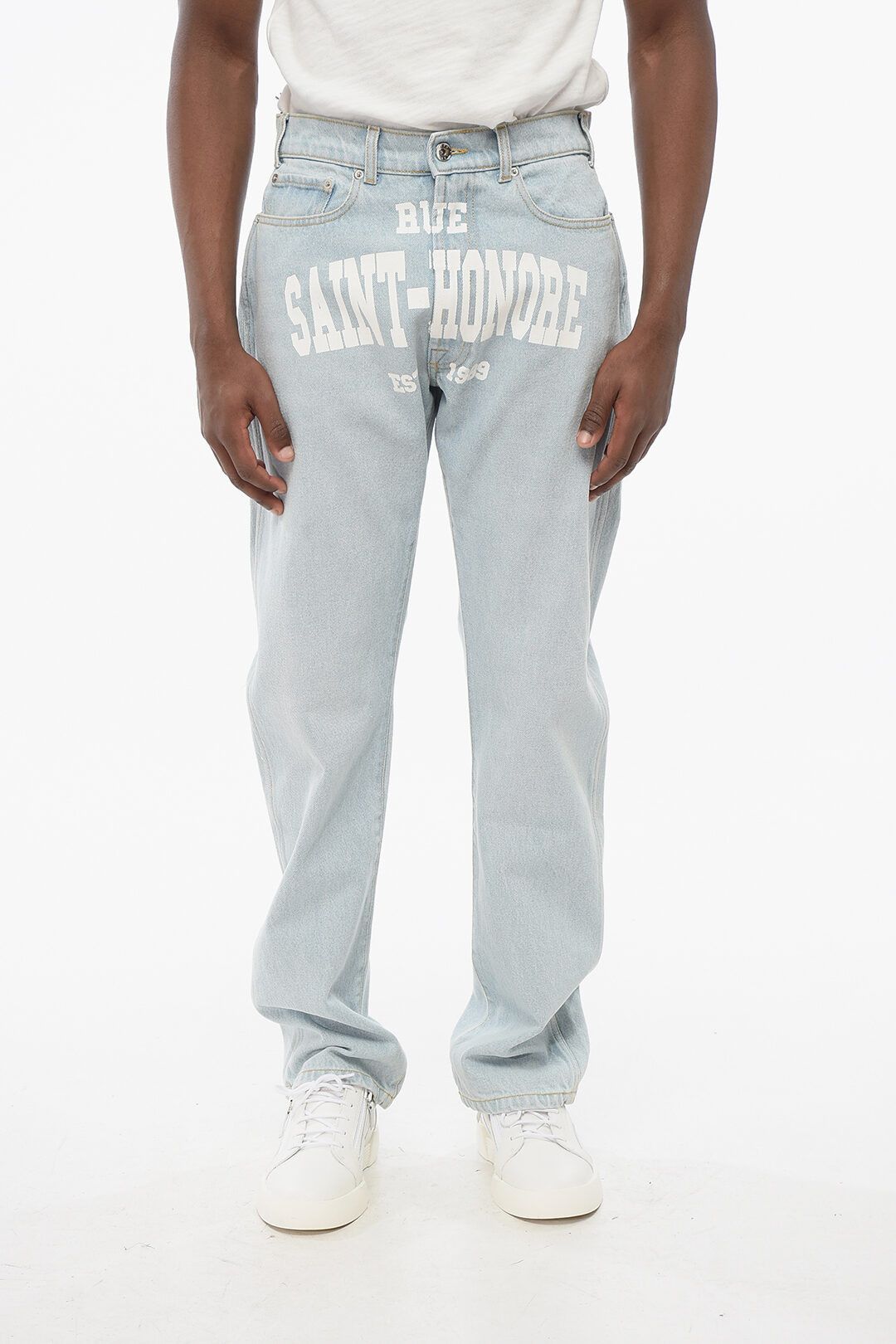 1989 STUDIO og1mm0725 Straight Leg Saint Honore Jeans in Light Blue Size US 30 / EU 46 - 5 Thumbnail