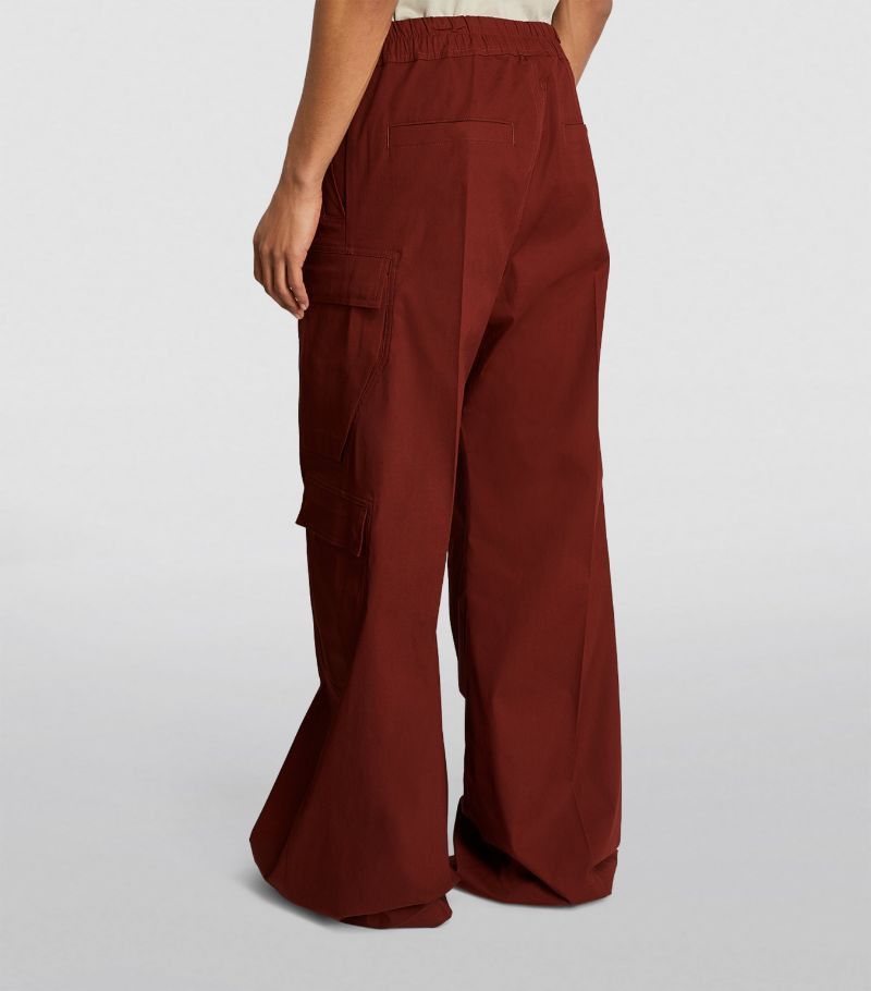 Rick Owens o1s1v1n0724 Cargo Pants in Brown Size US 32 / EU 48 - 4 Thumbnail