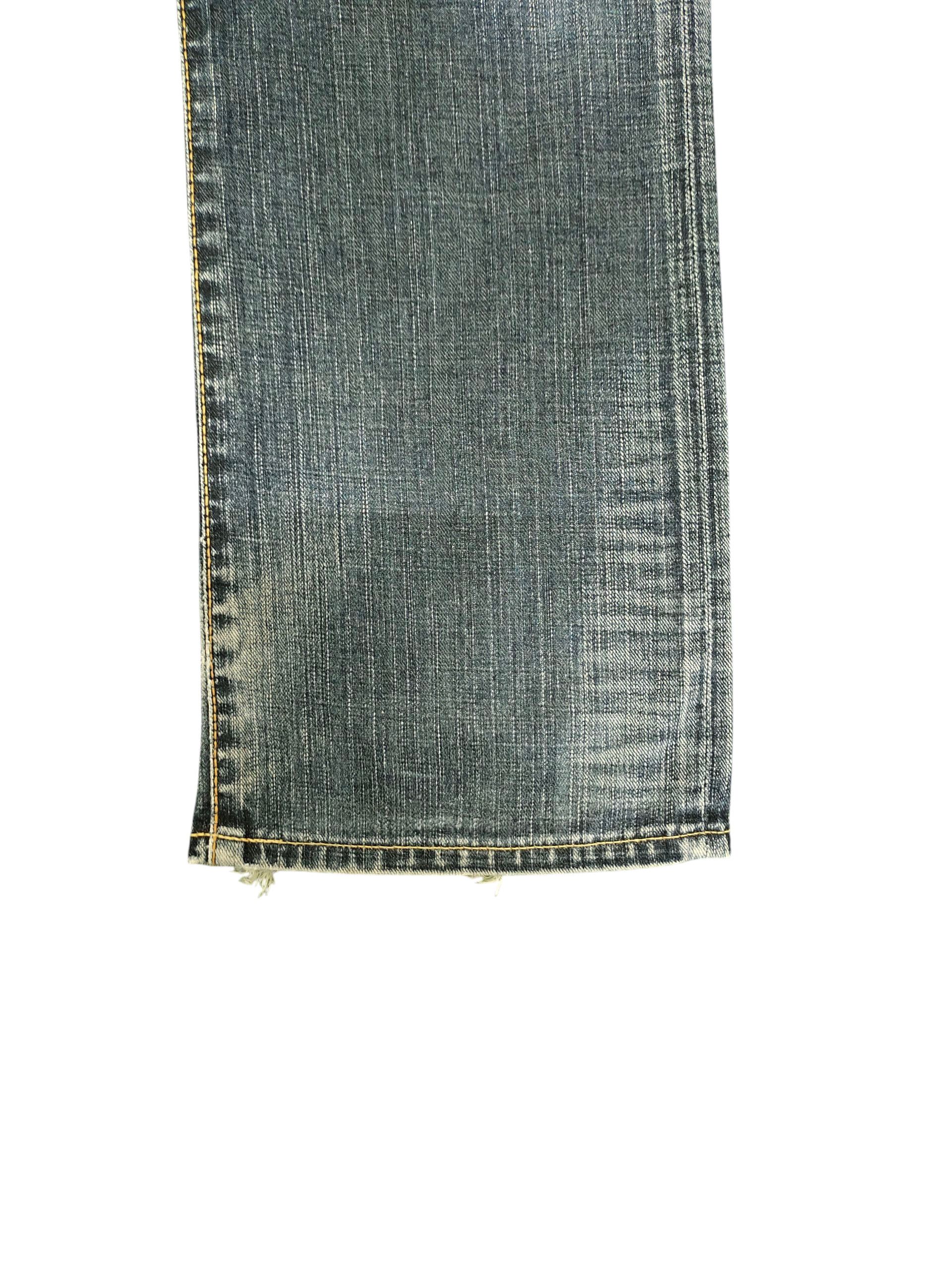Comme des Garcons × Undercover Vintage Edwin 503 Regular Clawmark Distress Denim Jeans Size US 32 / EU 48 - 5 Thumbnail