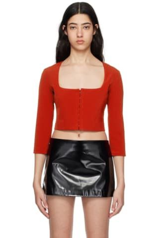 Acne Studios $450 Acne Studios Zip Mini Skirt Size 27" / US 4 / IT 40 - 1 Thumbnail