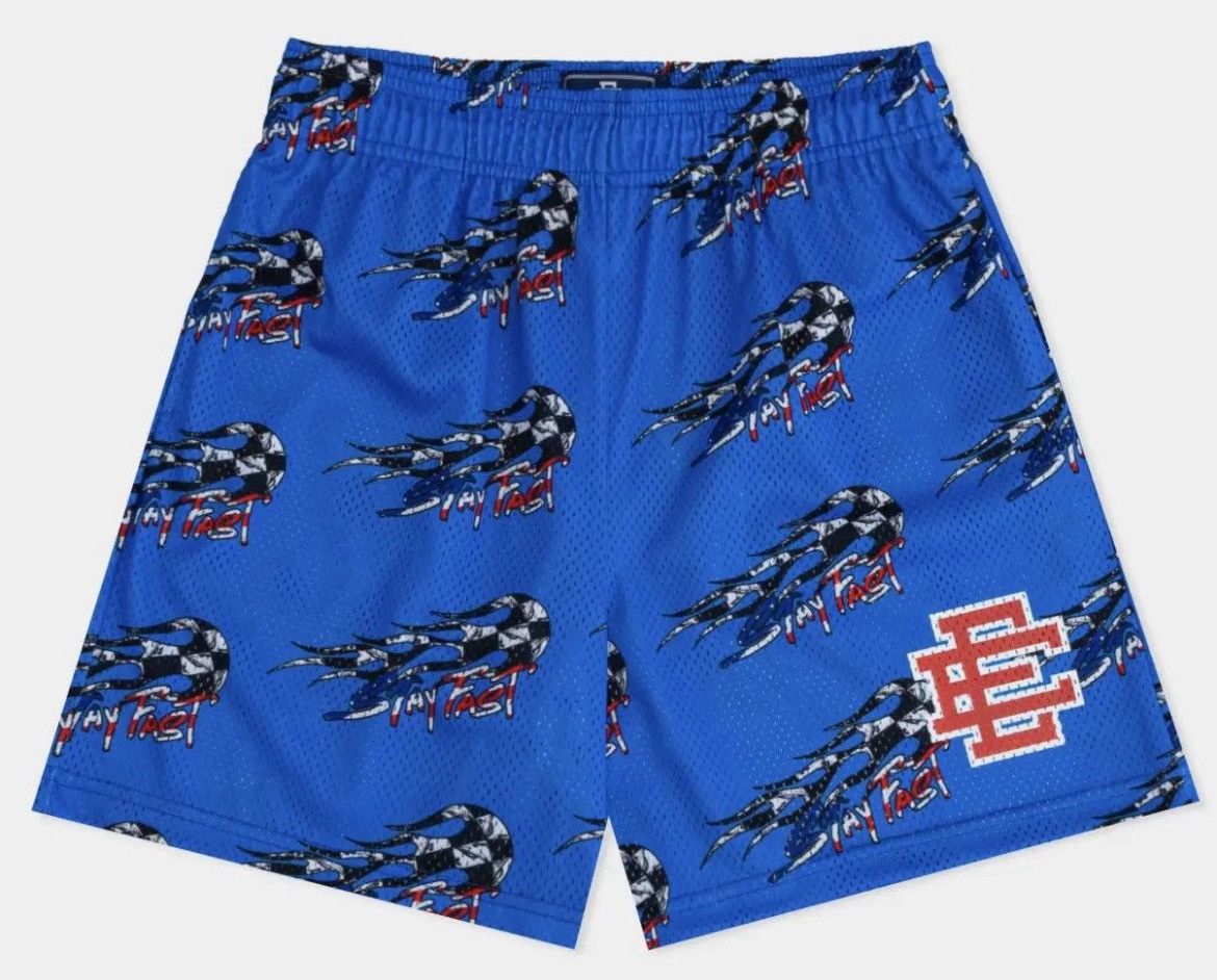 Eric Emanuel Eric Emanuel x Matty Boy blue shorts medium Size US 30 / EU 46 - 1 Thumbnail