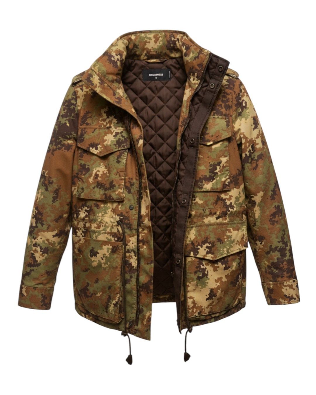 Dsquared2 F/W 2016 CAMO 2 IN 1 COAT Size S / US 4 / IT 40 - 1 Thumbnail