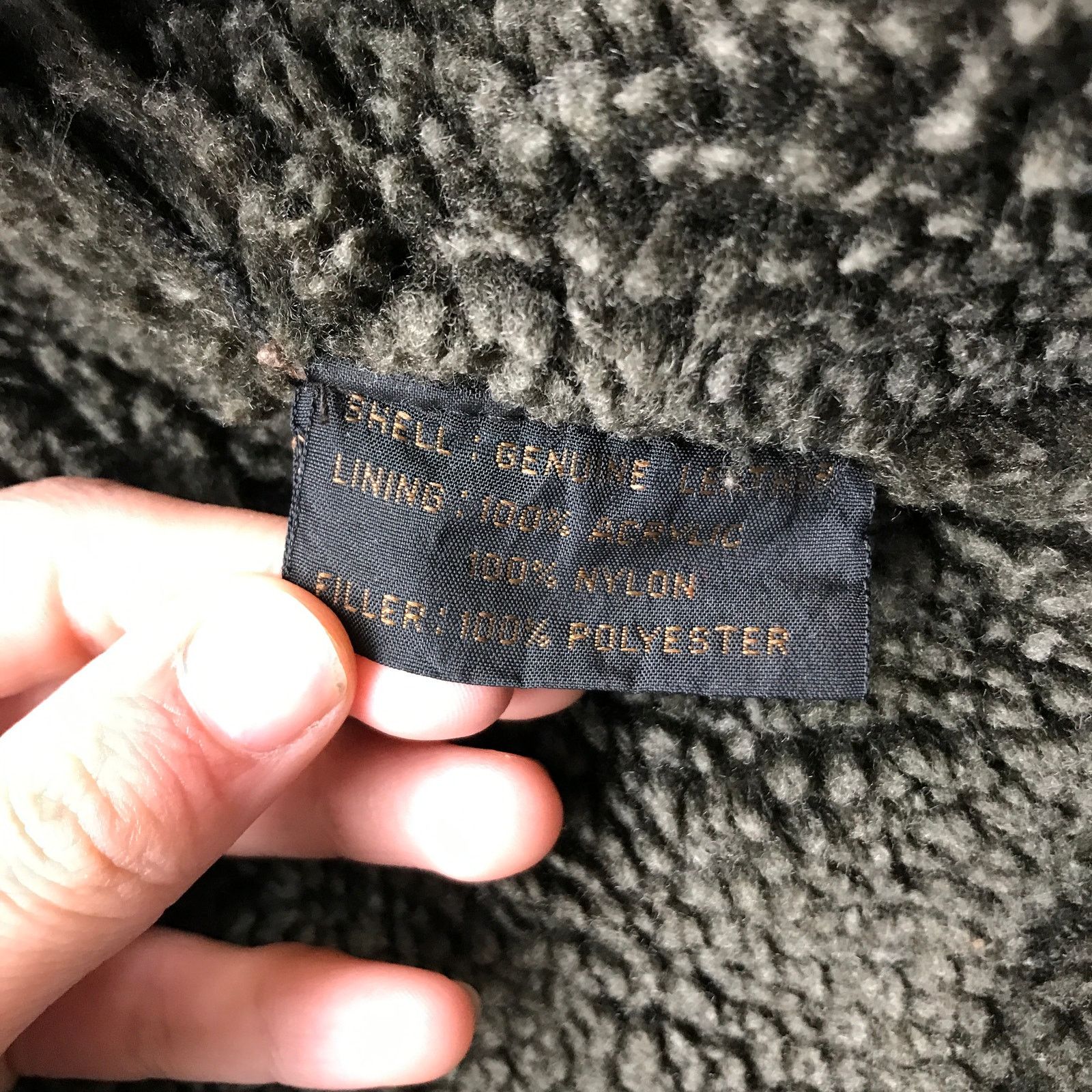 Other VTG East West Rugged Sherpa Lined Genuine Leather Jacket XL Size US XL / EU 56 / 4 - 10 Thumbnail