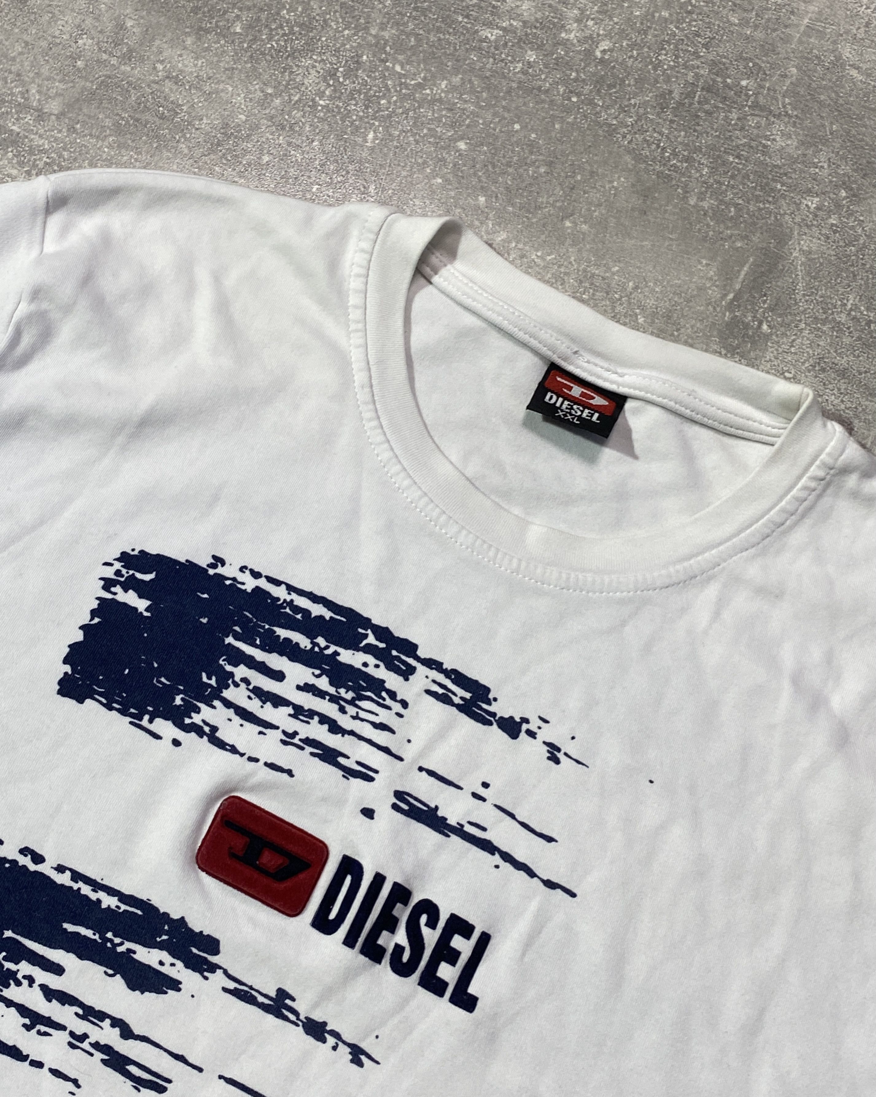 Diesel Vintage Y2K Diesel Center Logo T-Shirt Size US M / EU 48-50 / 2 - 2 Thumbnail