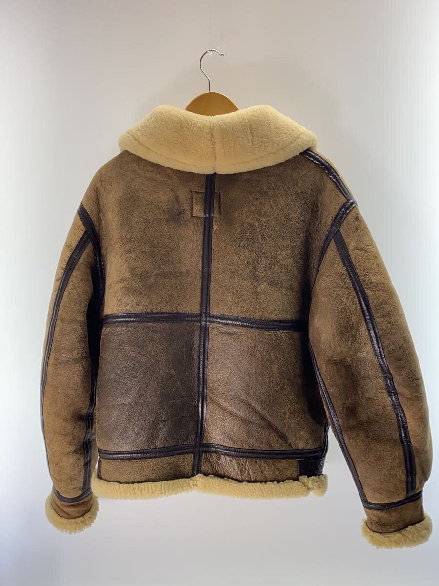 Avirex Avirex B-3 Made In Usa Sheepskin Flight Jacket Brown Size US M / EU 48-50 / 2 - 2 Thumbnail