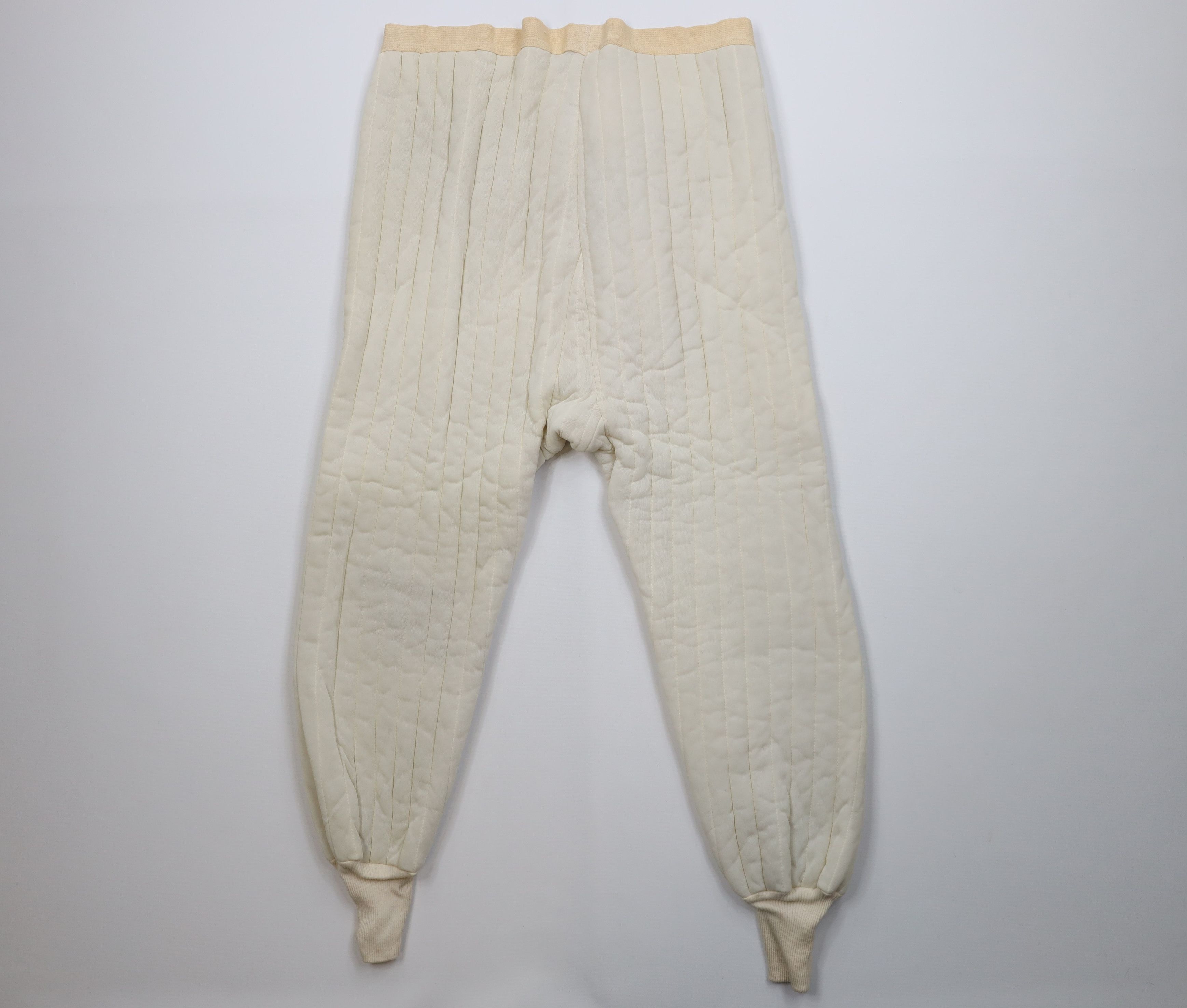 Vintage Vintage 40s 50s BVD Waffle Knit Lined Insulated Pants USA Size US 36 / EU 52 - 9 Thumbnail