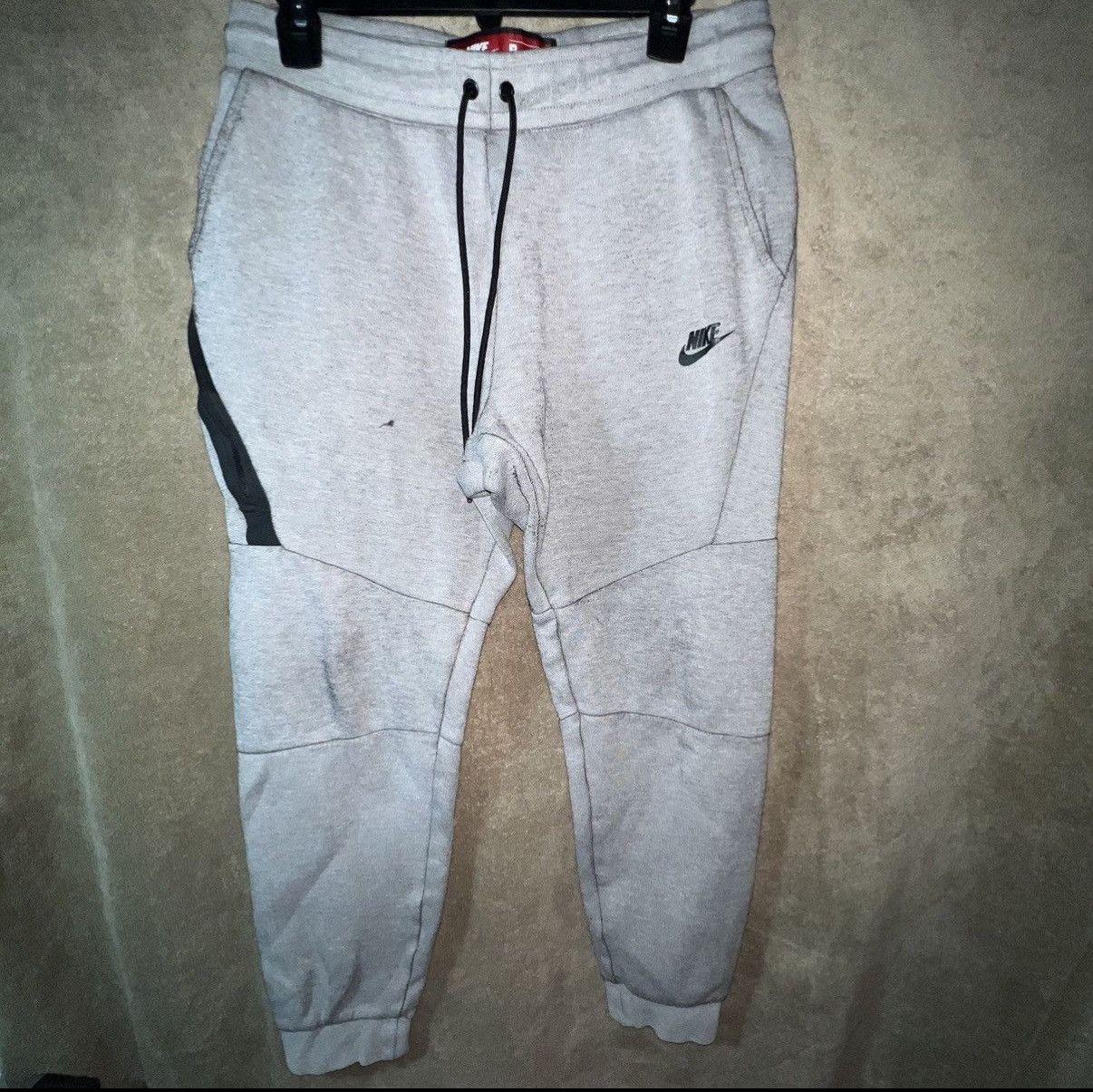 Nike (2) Nike Tech Fleece Jogger Sweatpants sz M (2) Size US 30 / EU 46 - 2 Thumbnail