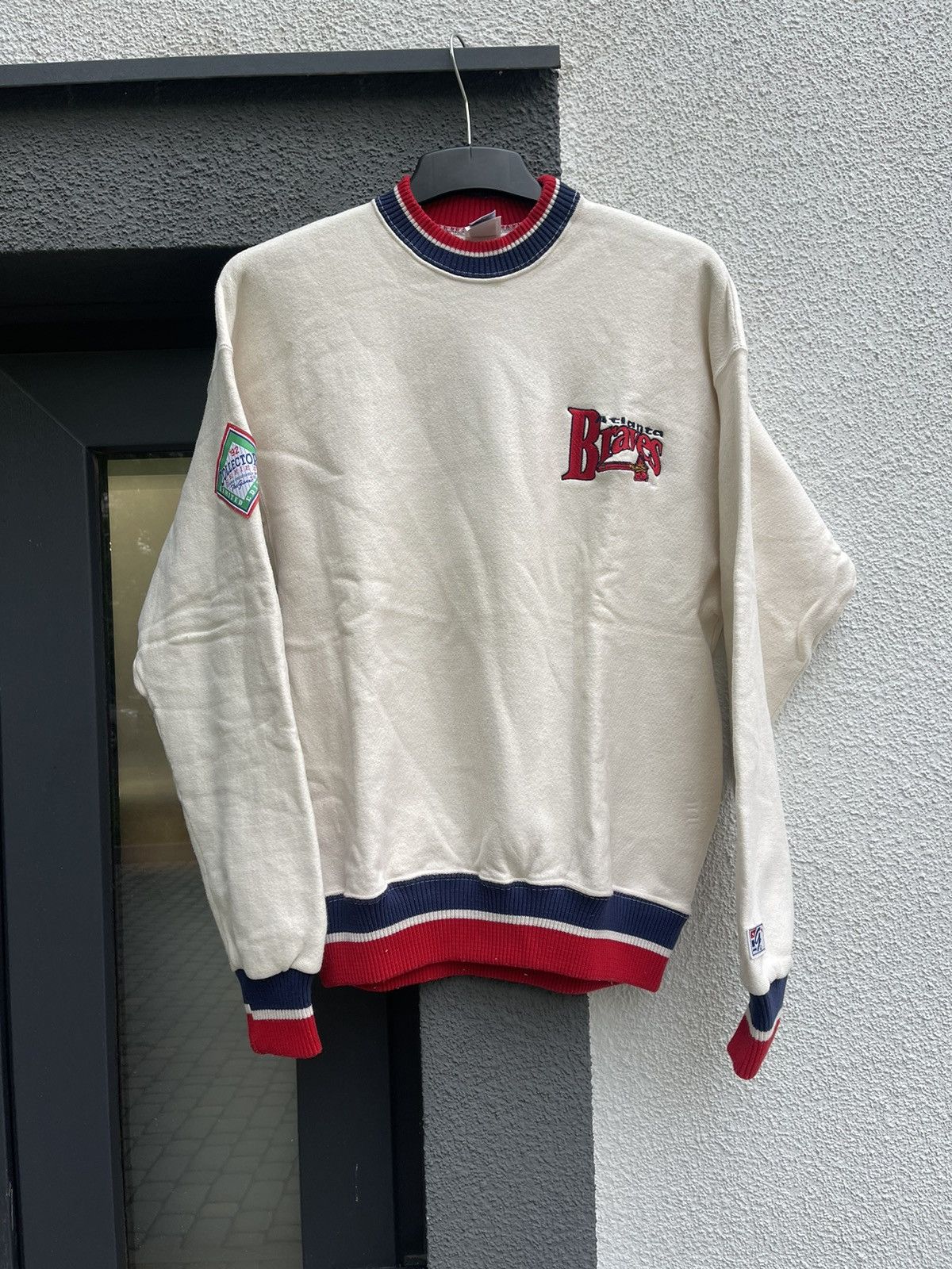 MLB 1992 The Game Atlanta Braves Grail Milk vintage Sweatshirt Size US L / EU 52-54 / 3 - 7 Thumbnail