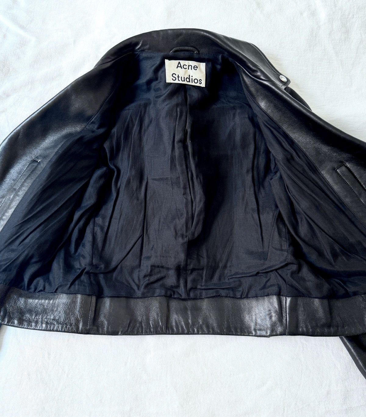 Acne Studios Acne Studios - Mock Leather Jacket Size XS / US 0-2 / IT 36-38 - 2 Thumbnail