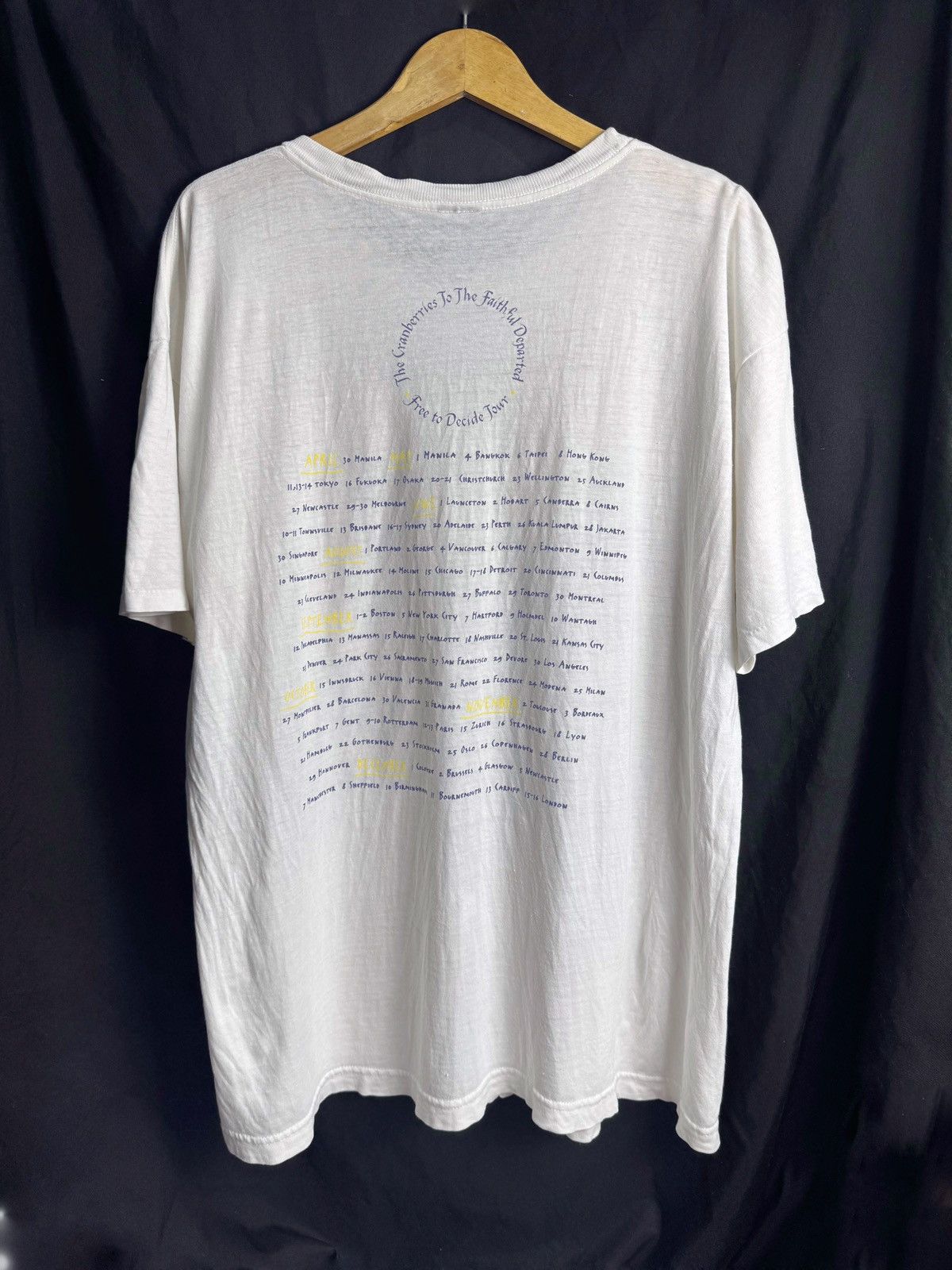 Band Tees Vintage The Cranberries Tees Size US XL / EU 56 / 4 - 2 Thumbnail