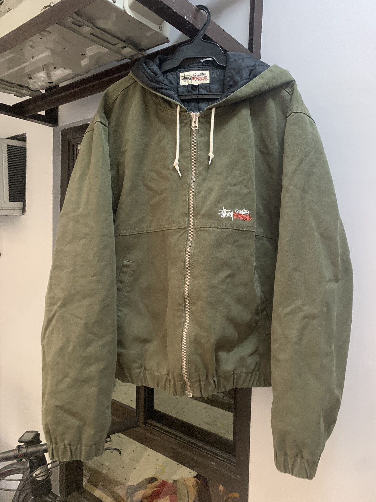 Stussy Stussy canvas insulated work jacket Size US XL / EU 56 / 4 - 3 Thumbnail