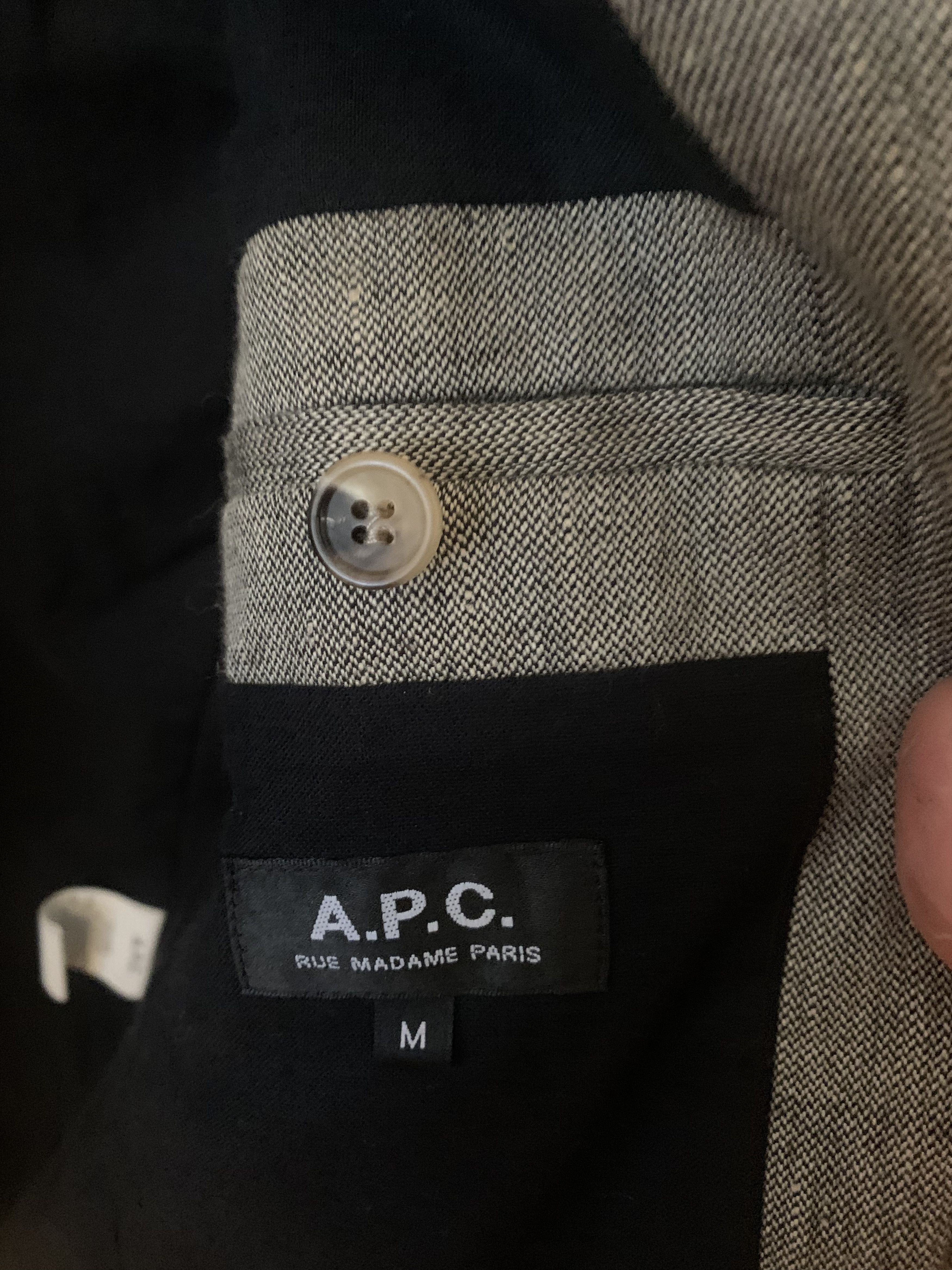 A.P.C. Linen Blazer Size US M / EU 48-50 / 2 - 2 Thumbnail