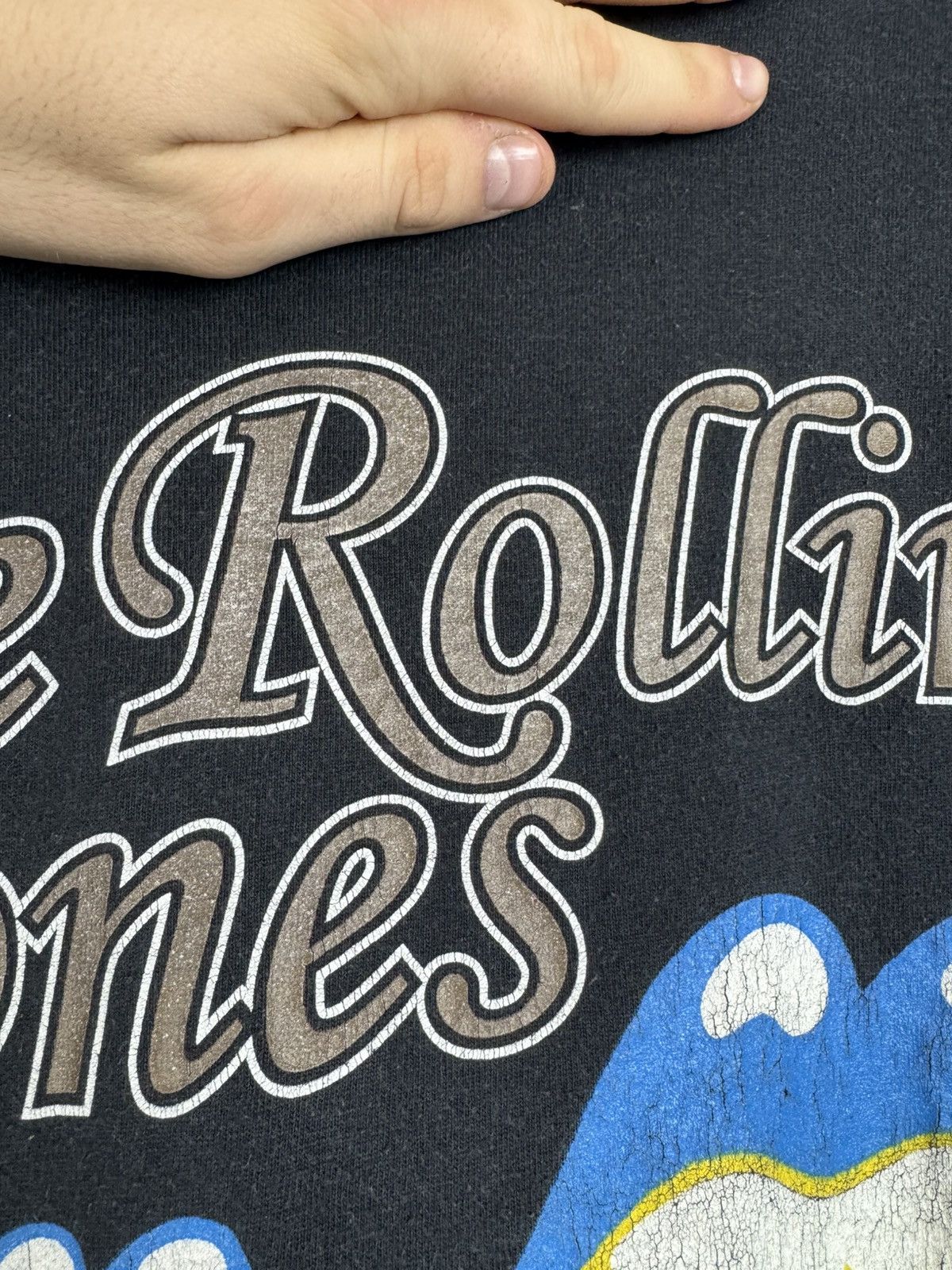 Band Tees Vintage The Rolling Stones Licks World Tour 2003 T-shirt Size US L / EU 52-54 / 3 - 8 Thumbnail