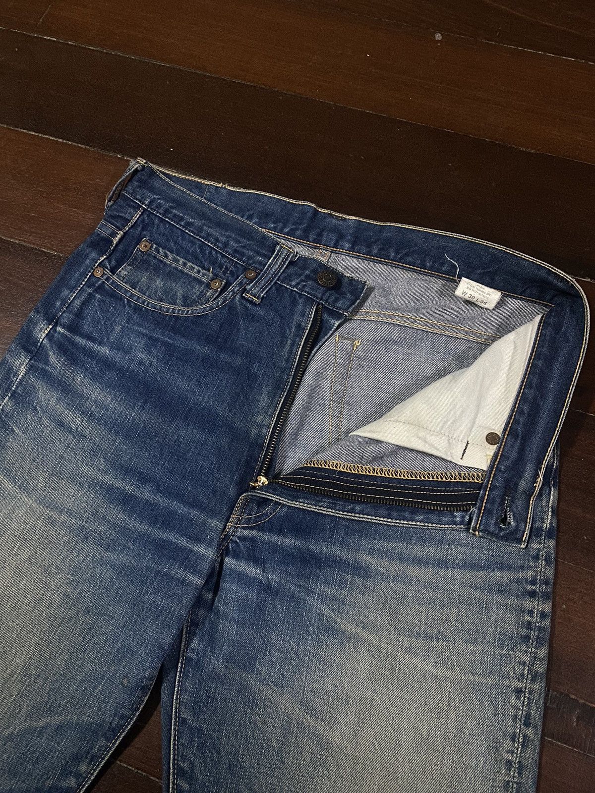 Sugar Cane AMAZING FIRE 🔥🔥 SUGAR CANE FLARE JEANS BOOT CUT Size US 32 / EU 48 - 8 Thumbnail
