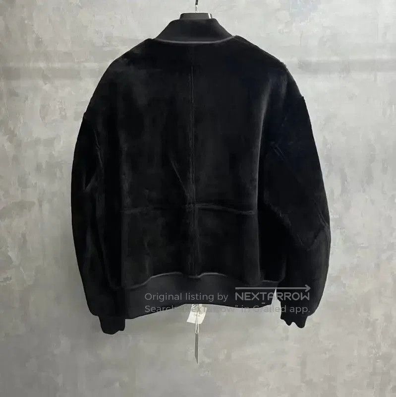 Dior Dior Black Leather Bomber Jacket for Men . Size US XL / EU 56 / 4 - 7 Thumbnail