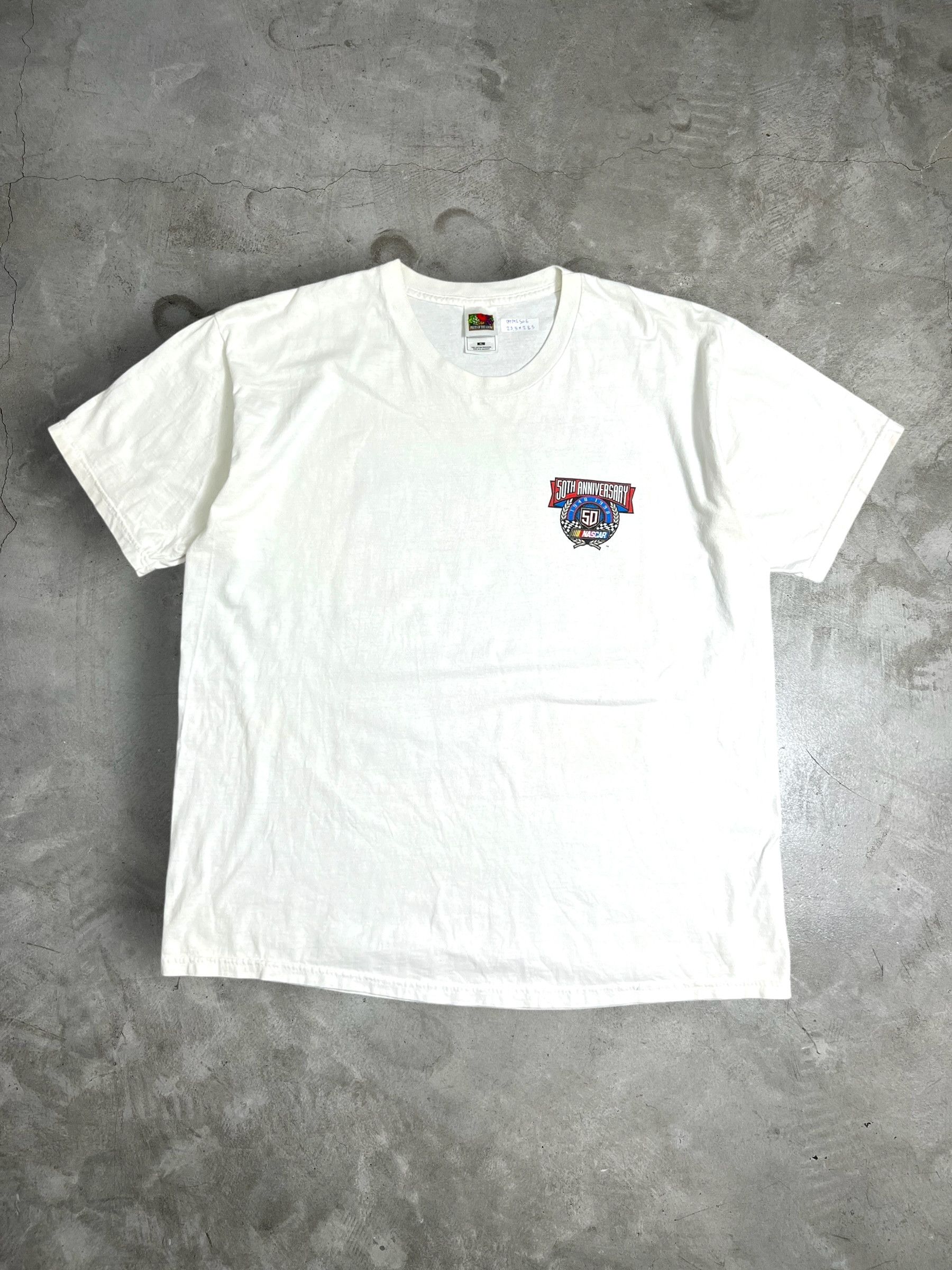 NASCAR Vintage 90s NASCAR 50th Anniversary Graphic Tee (XL) GTME506 Size US XL / EU 56 / 4 - 5 Thumbnail