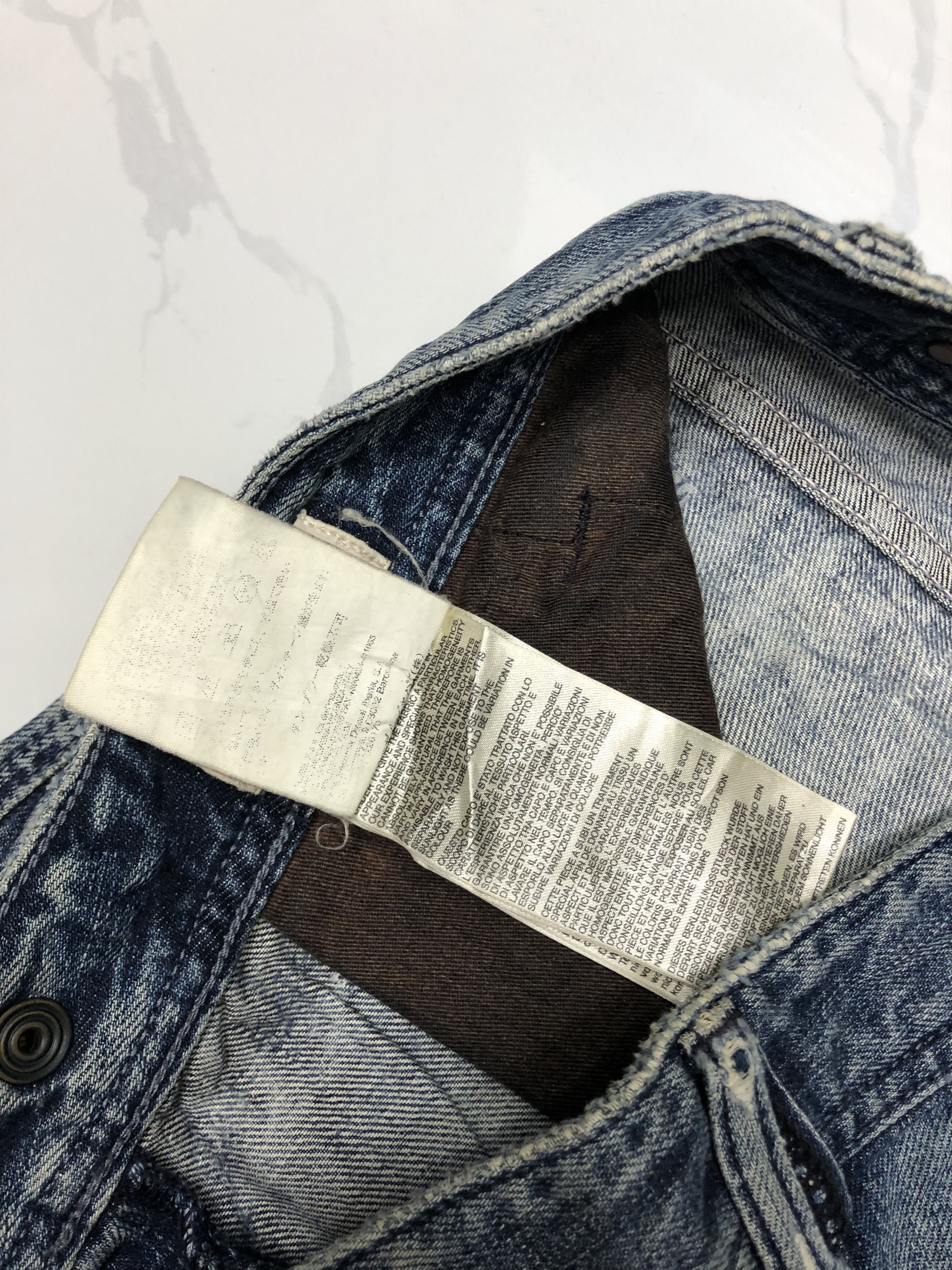 Diesel 🔥RARE DIESEL DISTRESSED DENIM UNDERCOVER STYLE DESIGN Size US 30 / EU 46 - 15 Thumbnail