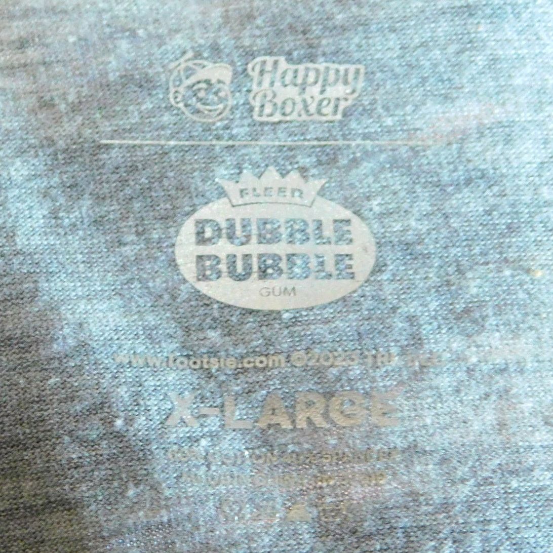 Hanes Fleer Dubble Bubble Gum Logo T Shirt Size XL Gray Size US XL / EU 56 / 4 - 3 Thumbnail
