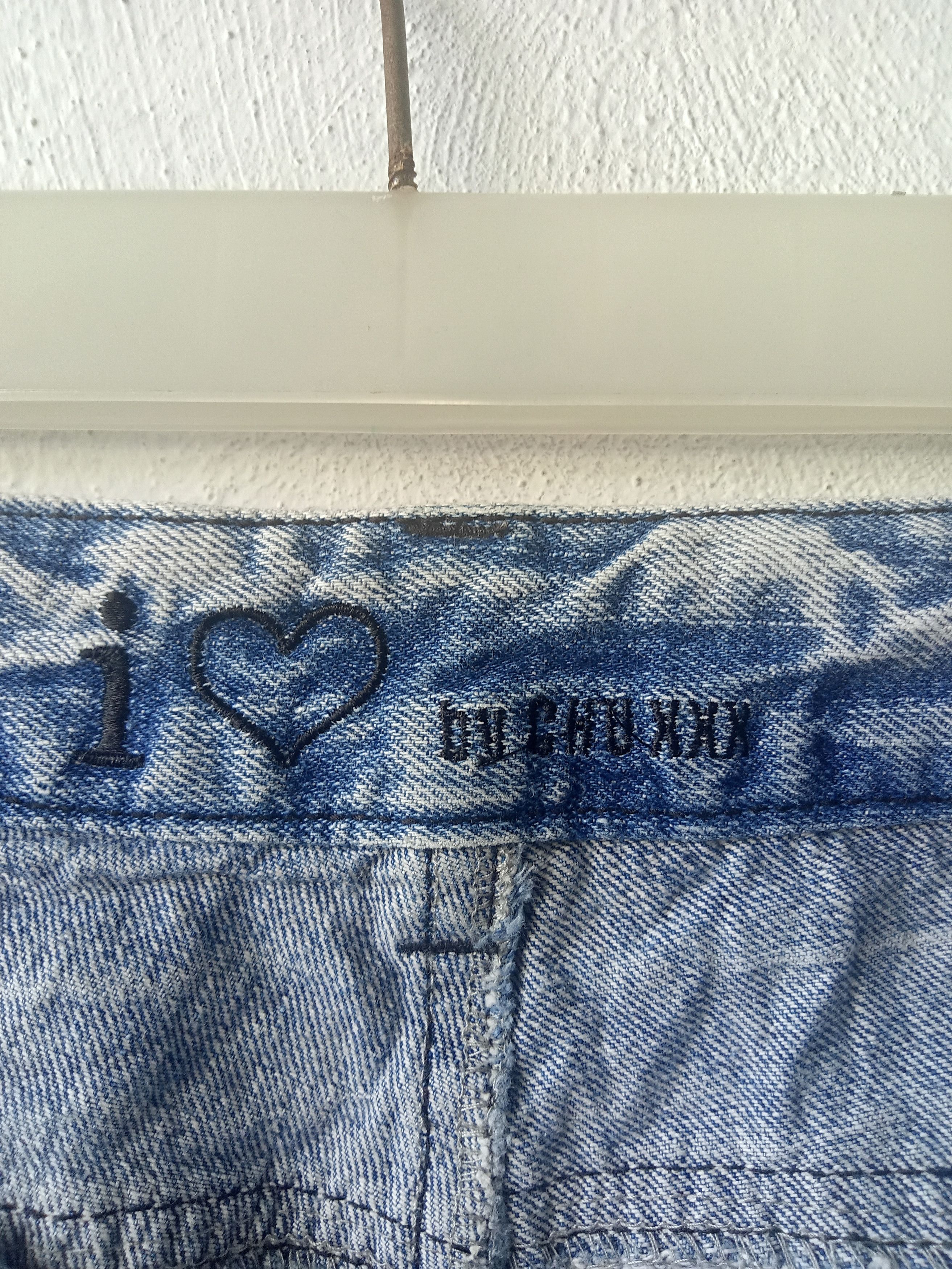 Japanese Brand Japanese Studbutton Distressed Ripped Short Denim Size 29" - 7 Thumbnail