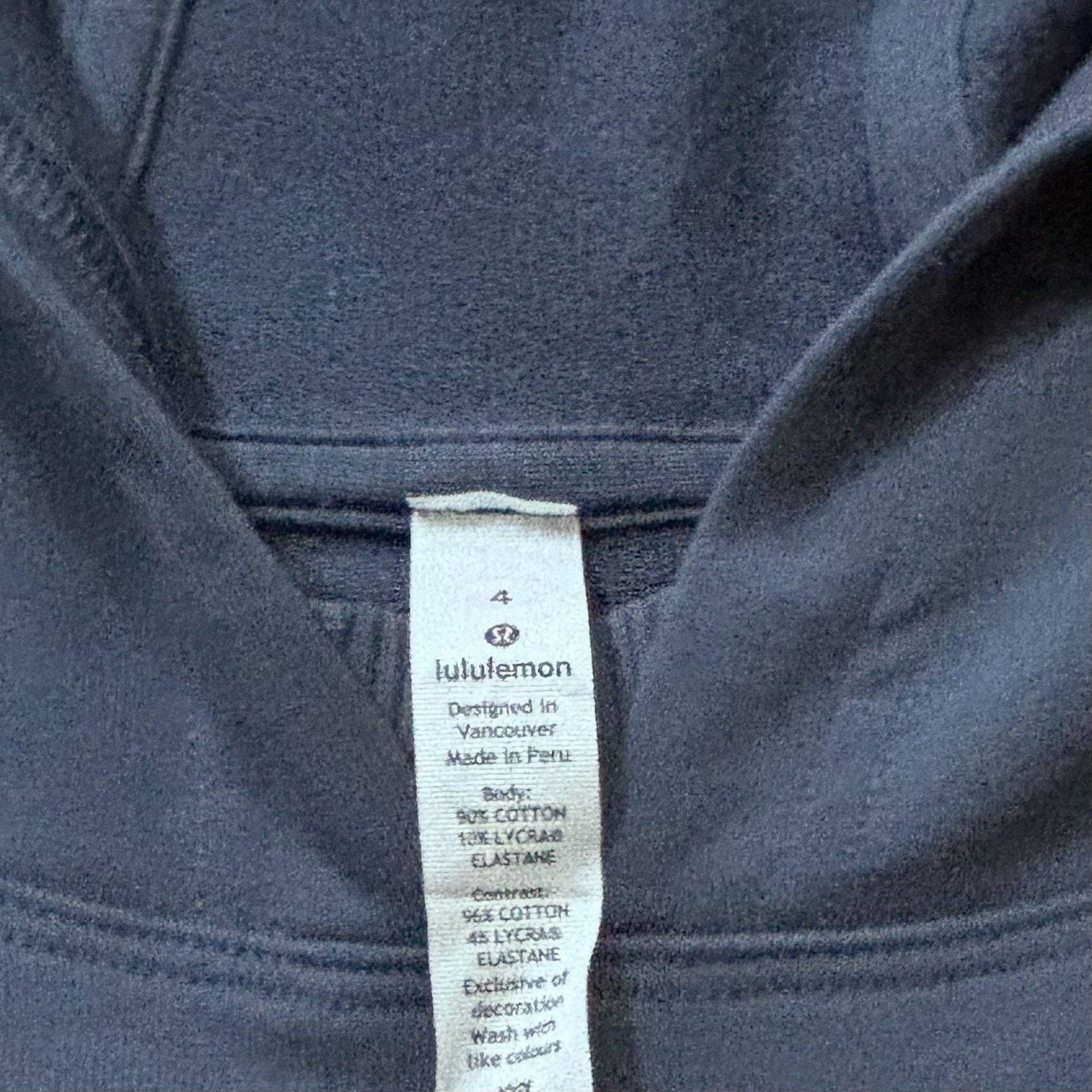 Lululemon Lululemon Ultra Cropped Hoodie Blue Gray Size 4 Crispy Tag Size S / US 4 / IT 40 - 9 Thumbnail