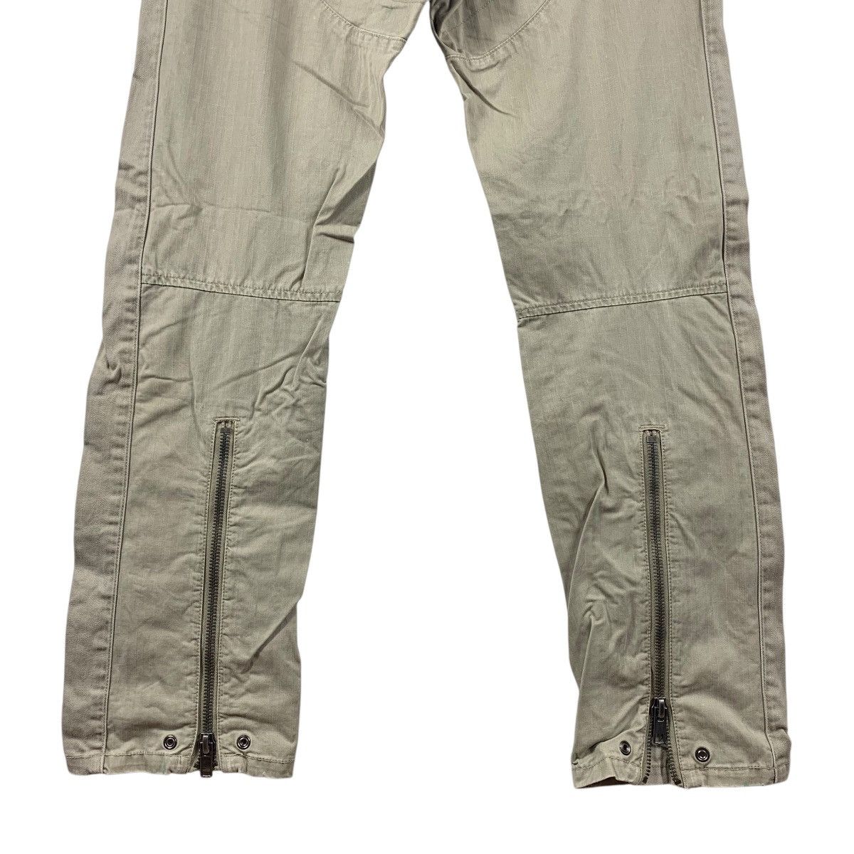 G-Star G-STAR Raw zipped khaki jeans pants Size US 31 - 17 Thumbnail
