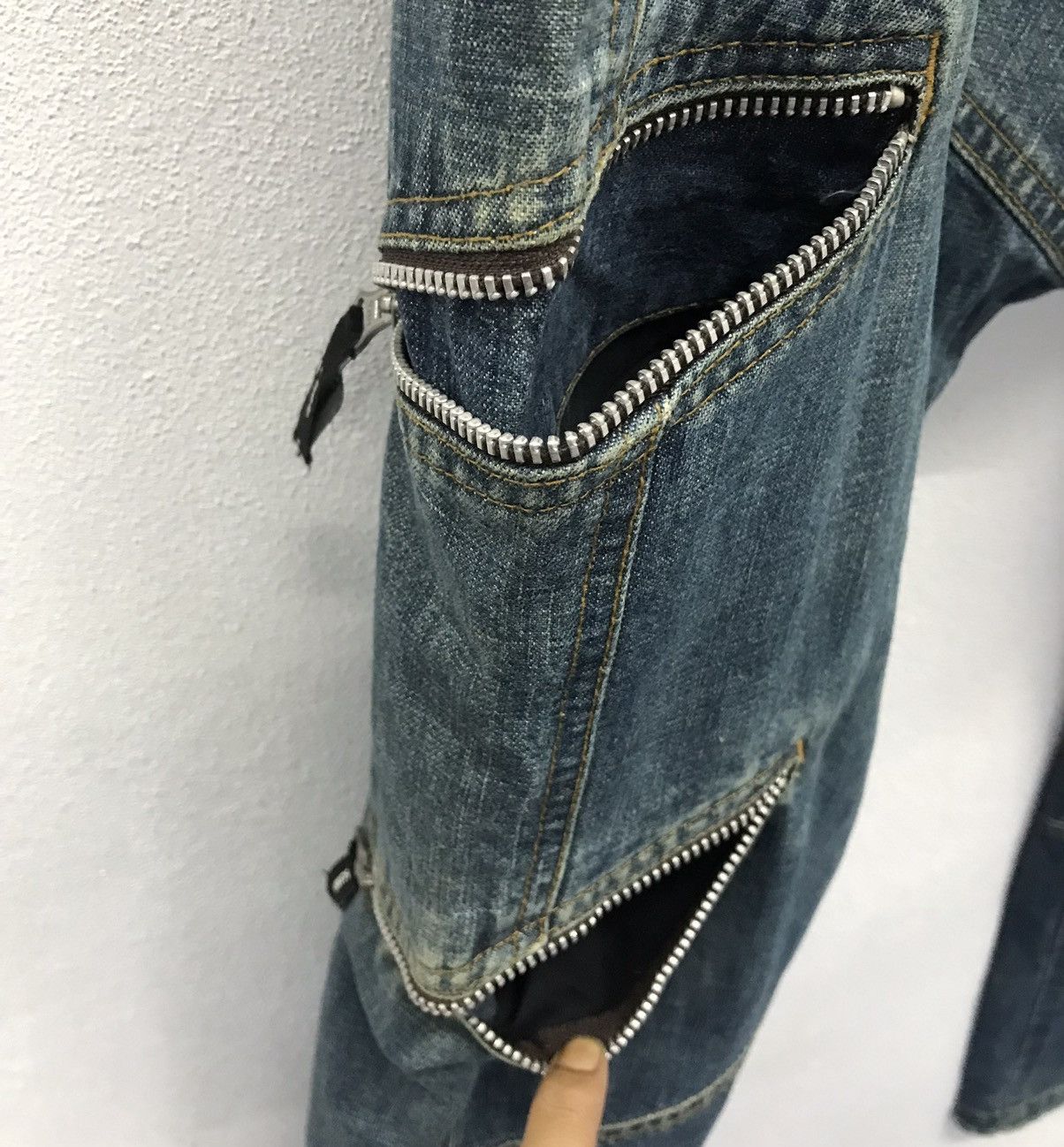 Japanese Brand × Vintage Vintage Scanners Denim Pants Size US 37 - 8 Thumbnail