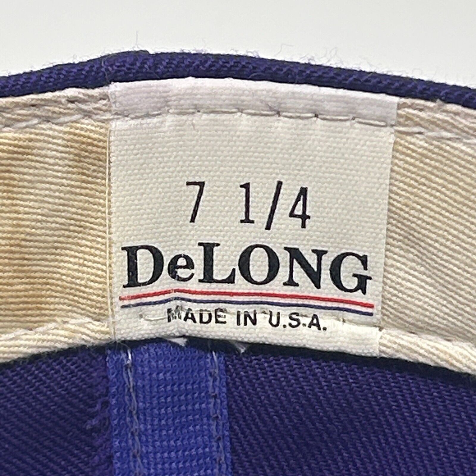 Delong Vintage Kansas State Wildcats Hat Baseball Cap Purple 7 1/4 Size ONE SIZE - 9 Thumbnail