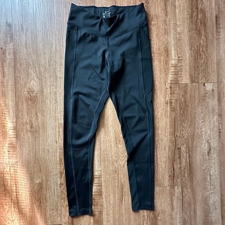 Nike Nike Workout Leggings Women's Yoga Running Gym Black Exercis Size 30" / US 8 / IT 44 - 2 Thumbnail