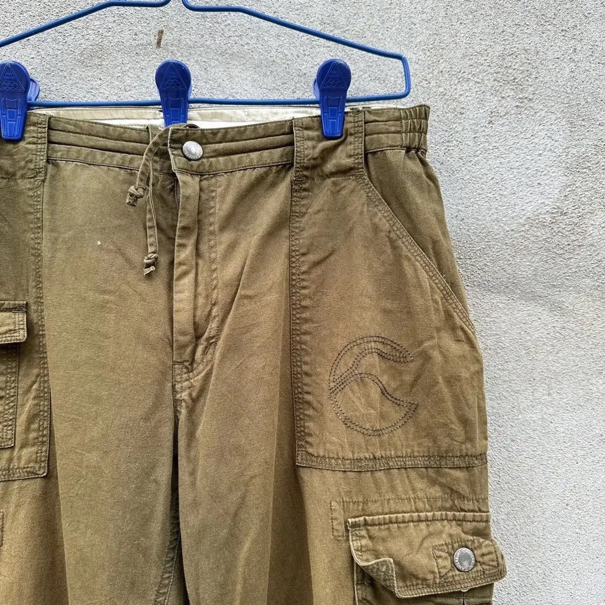 Canterbury of New Zealand 🔥 FYE 🔥 CANTERBURRY OF N.Z VINTAGE EMBROIDERY CARGO PANTS Size US 33 - 4 Thumbnail