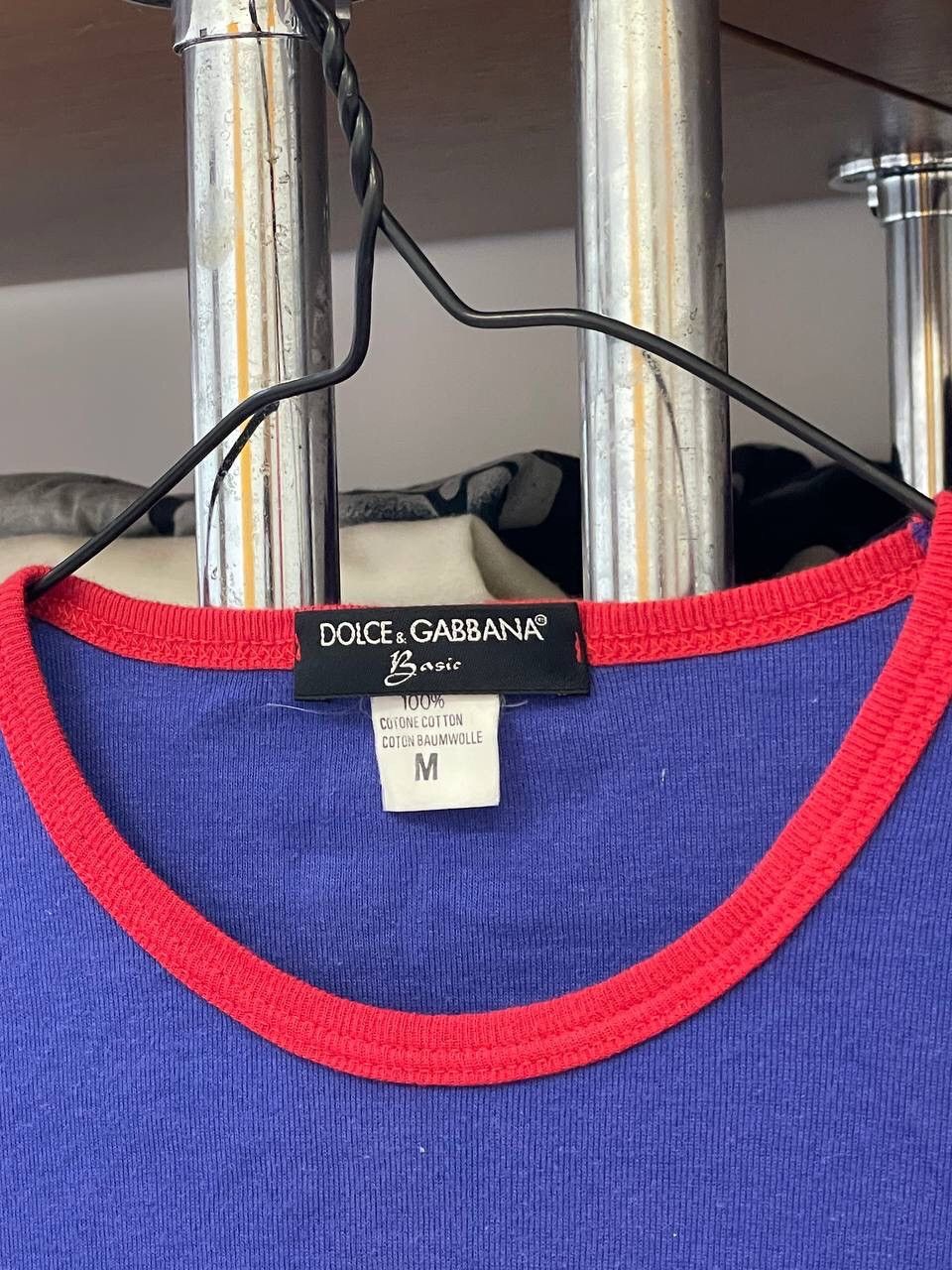 Dolce & Gabbana × Vintage Dolce Gabbana D&G Monogram Basic T Shirt Cotton Large Size US M / EU 48-50 / 2 - 7 Thumbnail