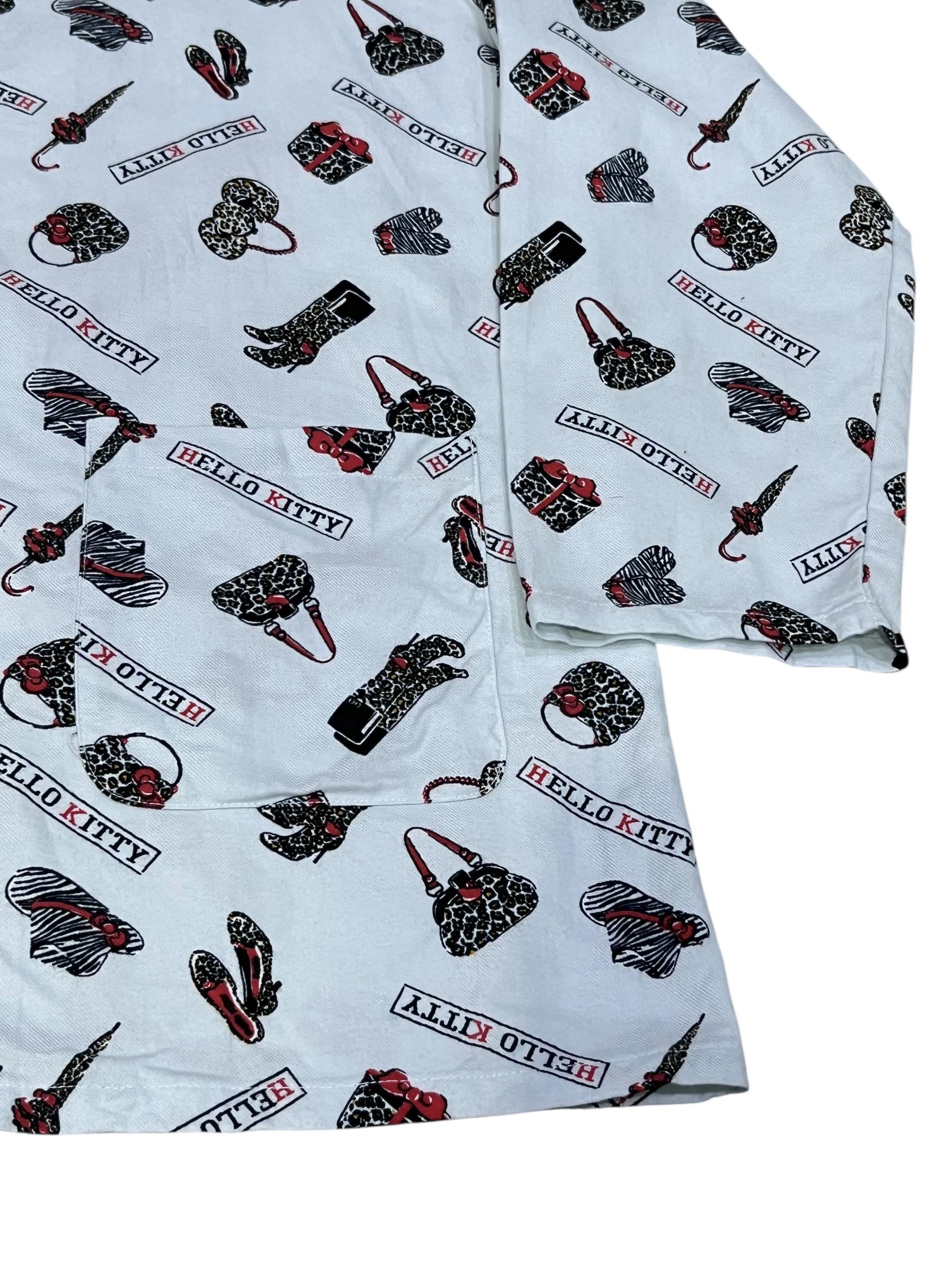 Sleeper HELLO KITTY 2008 Monogram Pajama Set Unisex Y2K Loungewear Size US L / EU 52-54 / 3 - 7 Thumbnail