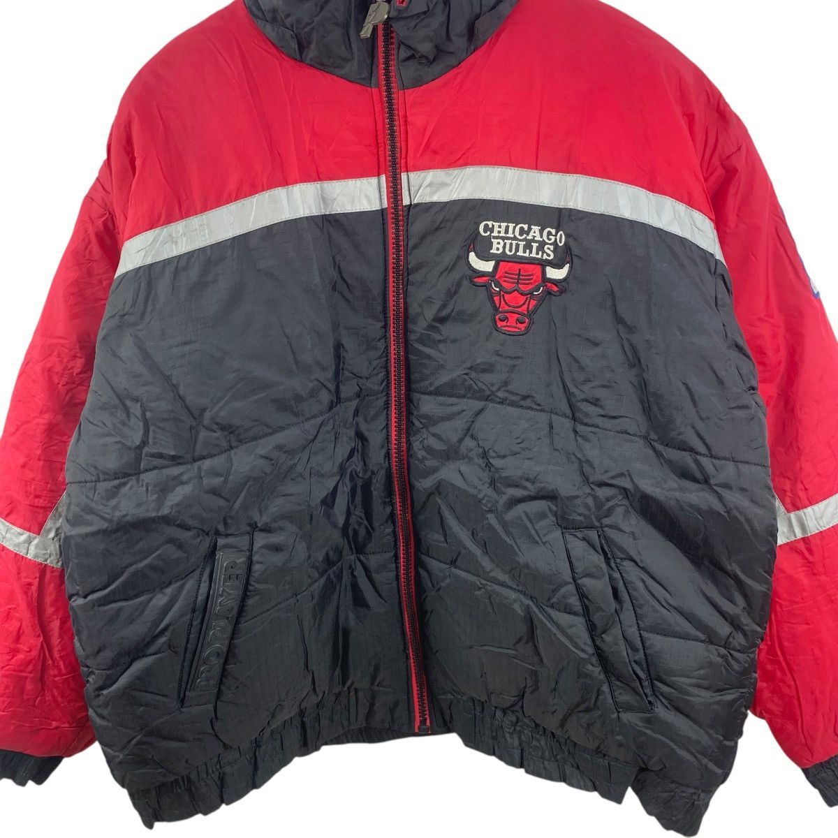 NBA Vintage NBA CHICAGO BULLS Pro Player Bomber Jacket Puffer Size US XXL / EU 58 / 5 - 4 Thumbnail