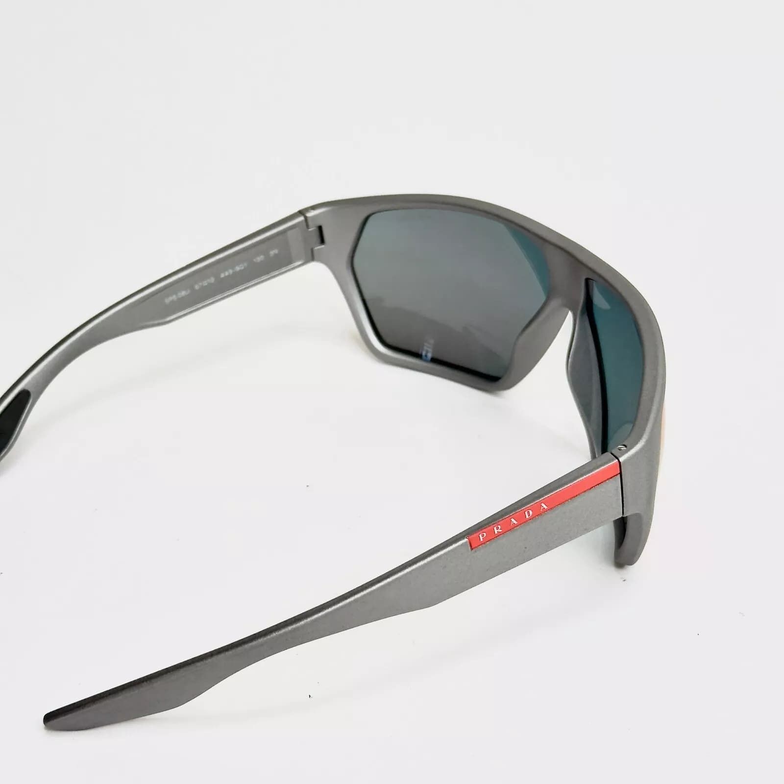 Prada PRADA LINEA ROSSA ACTIVE 08U Silver Sport Sunglasses PS08US Size ONE SIZE - 4 Thumbnail