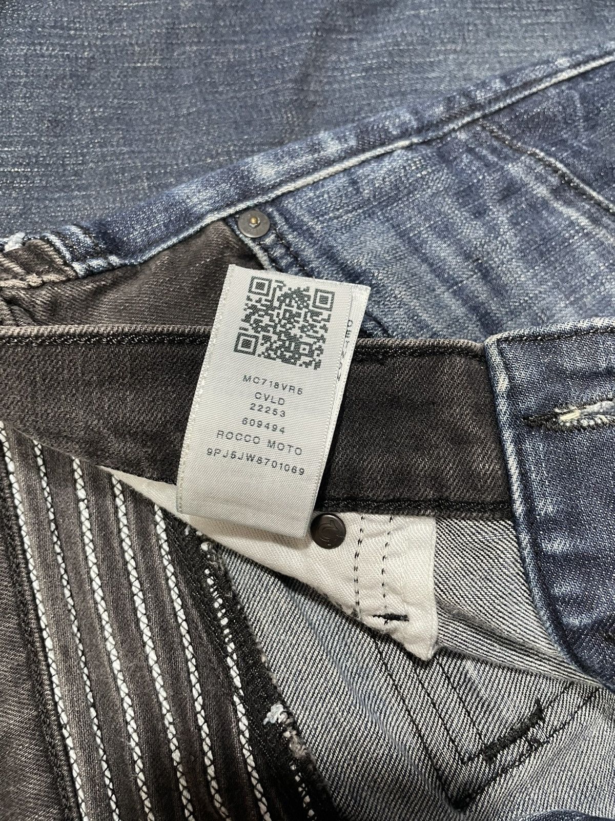 True Religion Vtg True Religion Rocco ripstop distress biker denim skinny Size US 28 / EU 44 - 9 Thumbnail