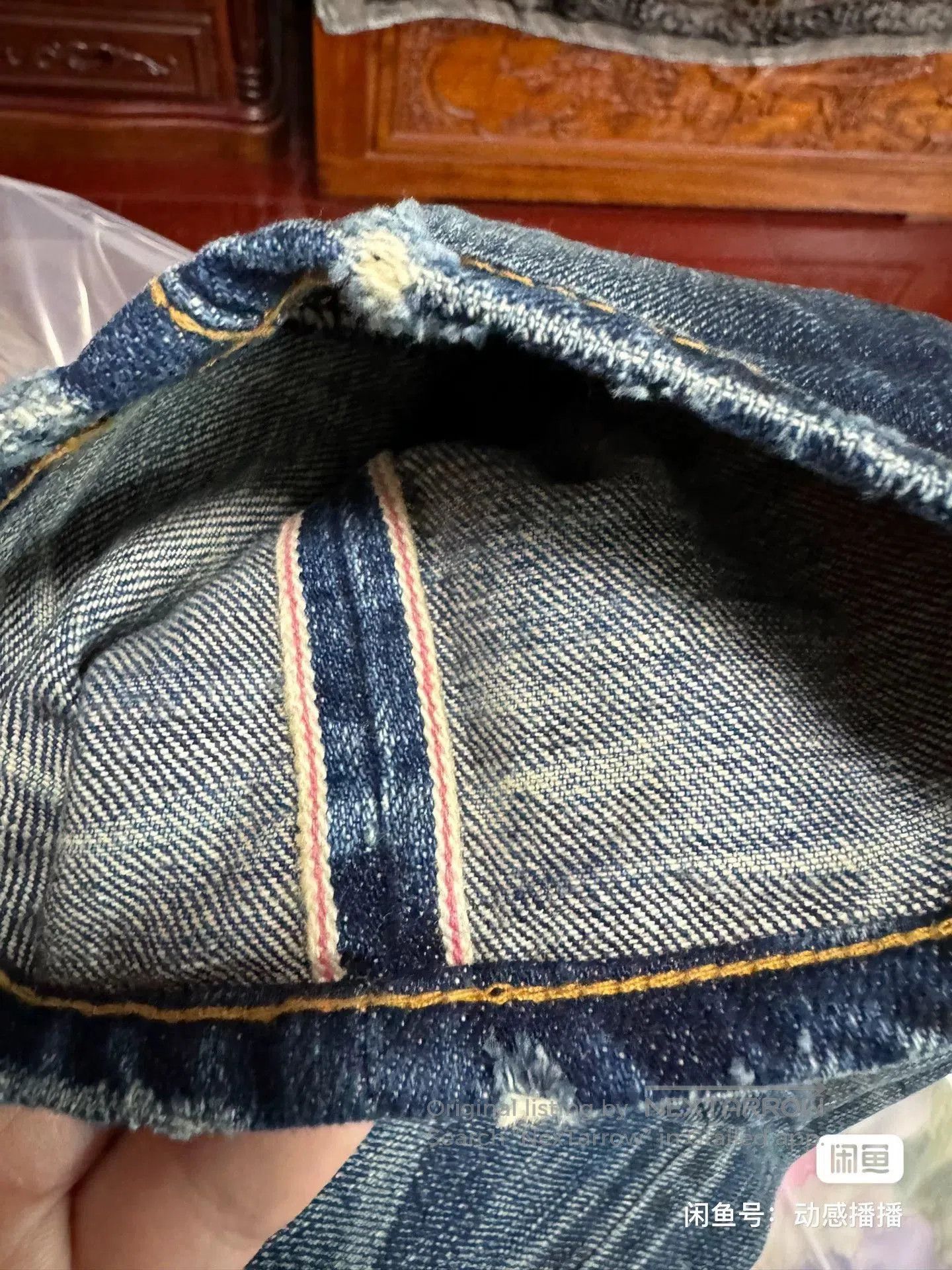 Japanese Brand DEETA Men's Slim Straight Acid Wash Jeans. Size US 30 / EU 46 - 6 Thumbnail