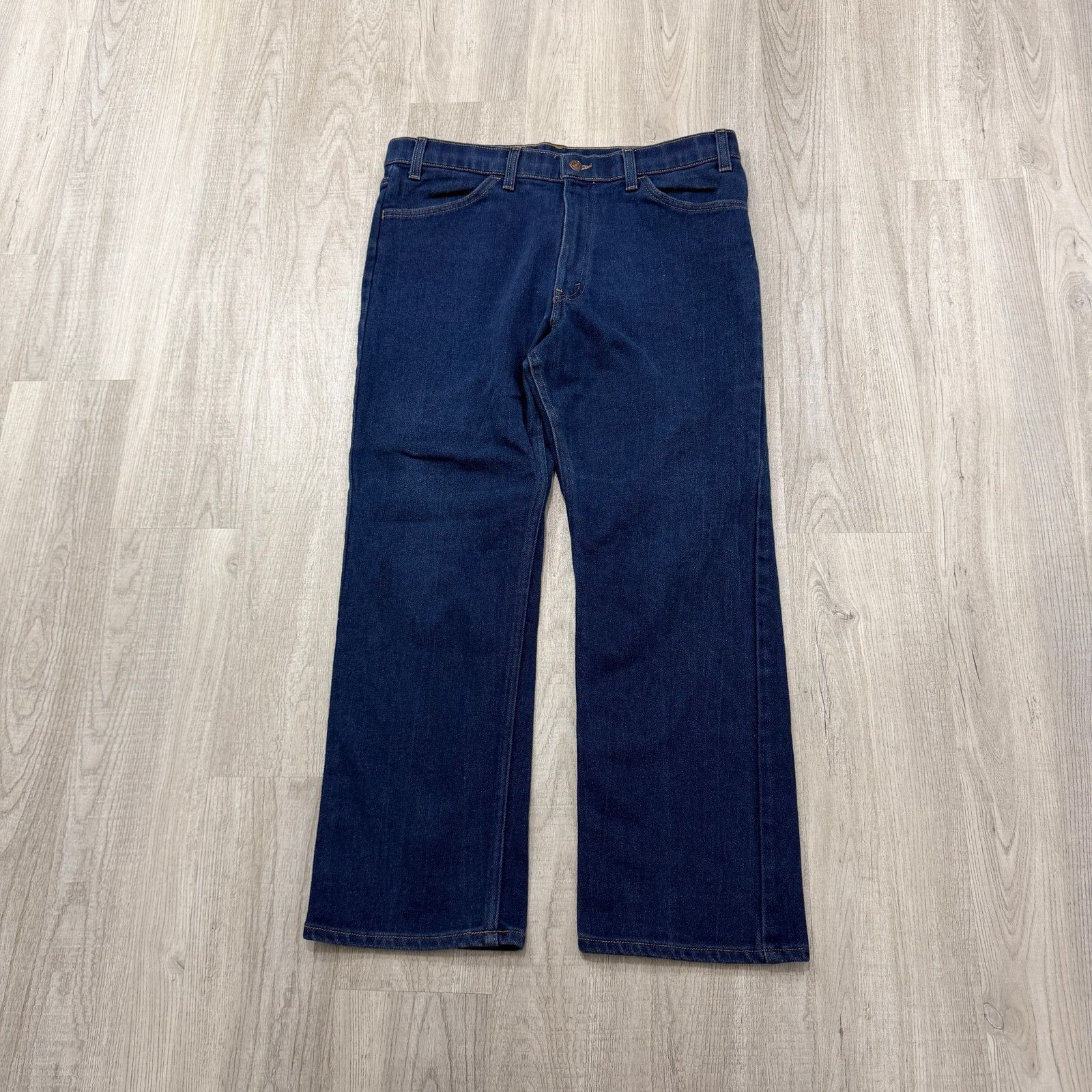 Levi's Vintage Levis Action Jeans Men's 36x29 Denim Dark Wash 890s Size US 36 / EU 52 - 1 Thumbnail