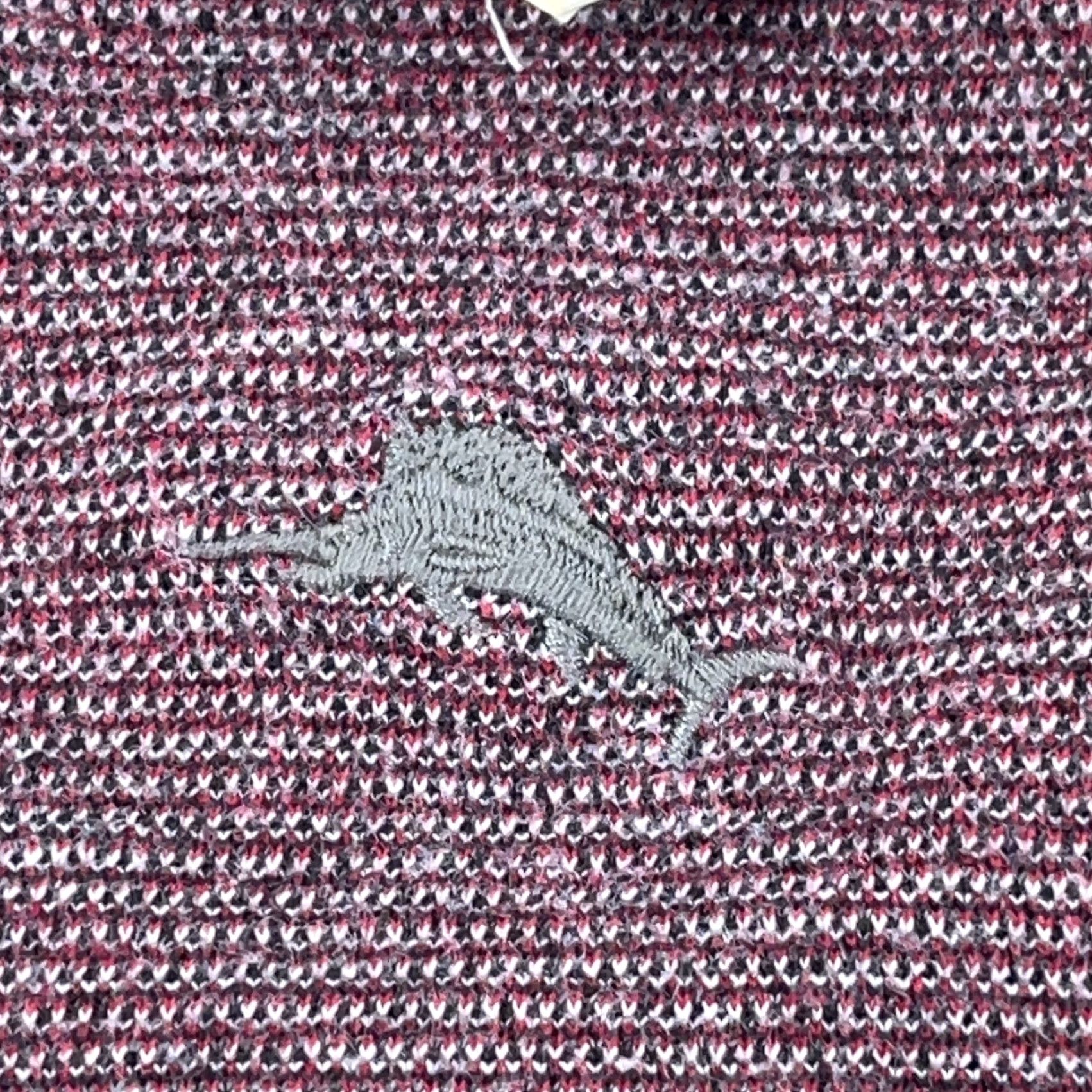 Tommy Bahama VINTAGE Tommy Bahama Sweater Shirt Men M Gray Red Reversible Quarter Zip Marlin 4-Season Casual Mens Size US M / EU 48-50 / 2 - 7 Thumbnail