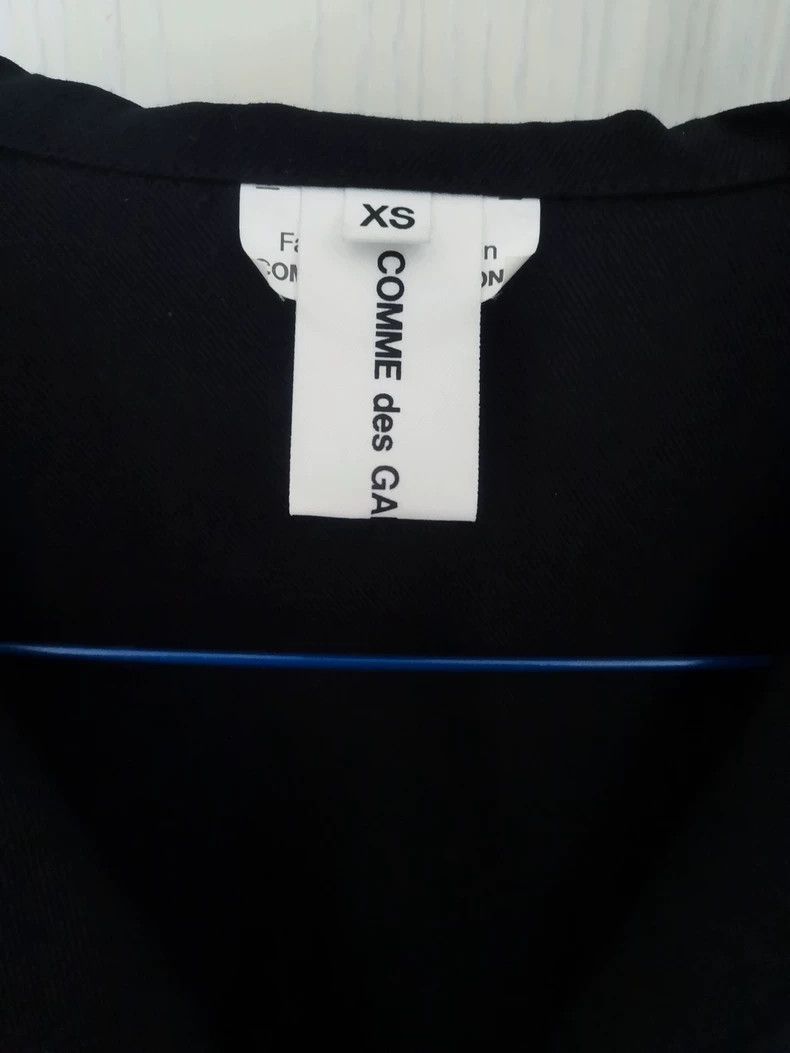 Comme des Garcons Comme Des Garcons Navy Neck Dress Size XS / US 0-2 / IT 36-38 - 4 Thumbnail