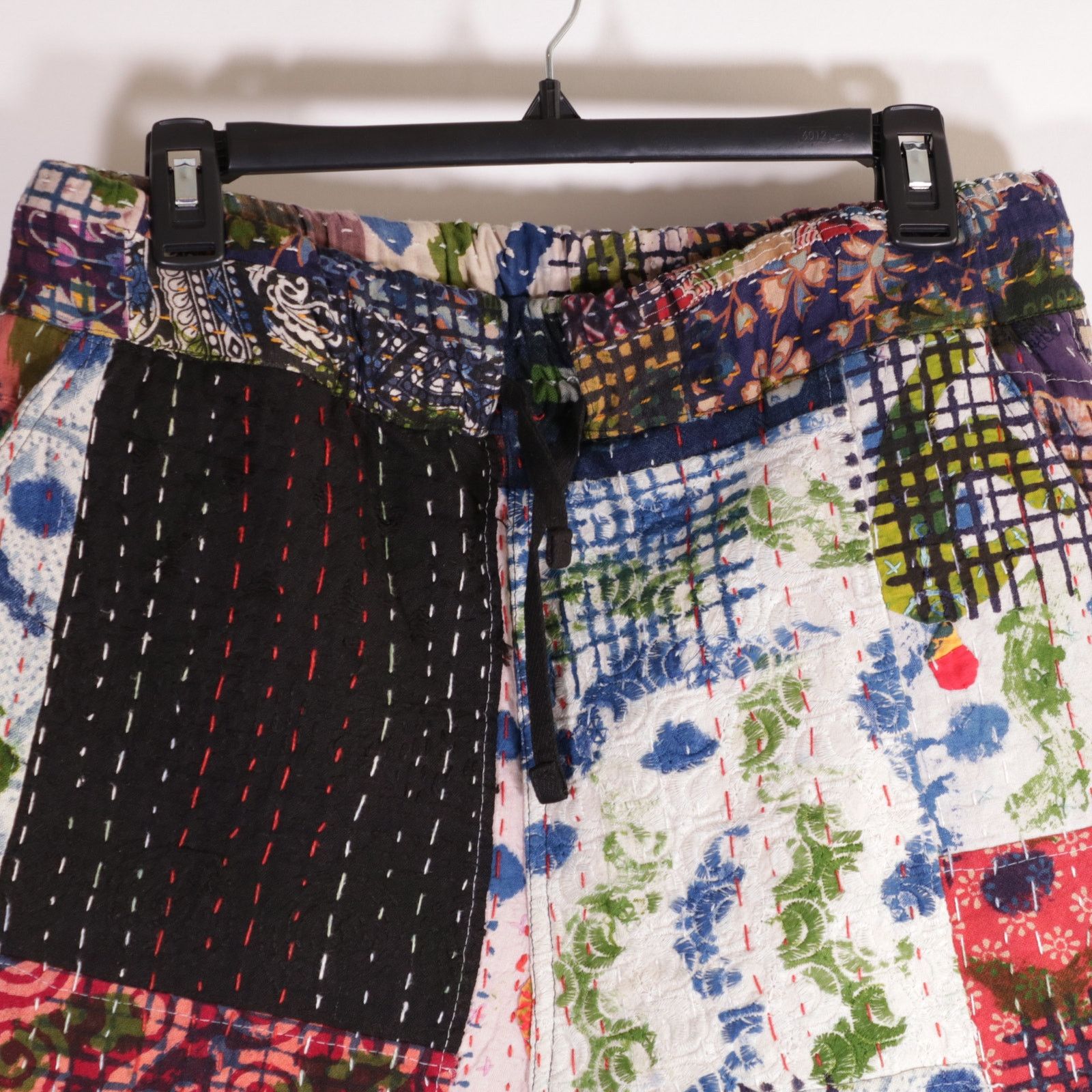 BTFL BTFL Patchwork Quilted Mixed Media Stitched Pants Small Size US 32 / EU 48 - 2 Thumbnail