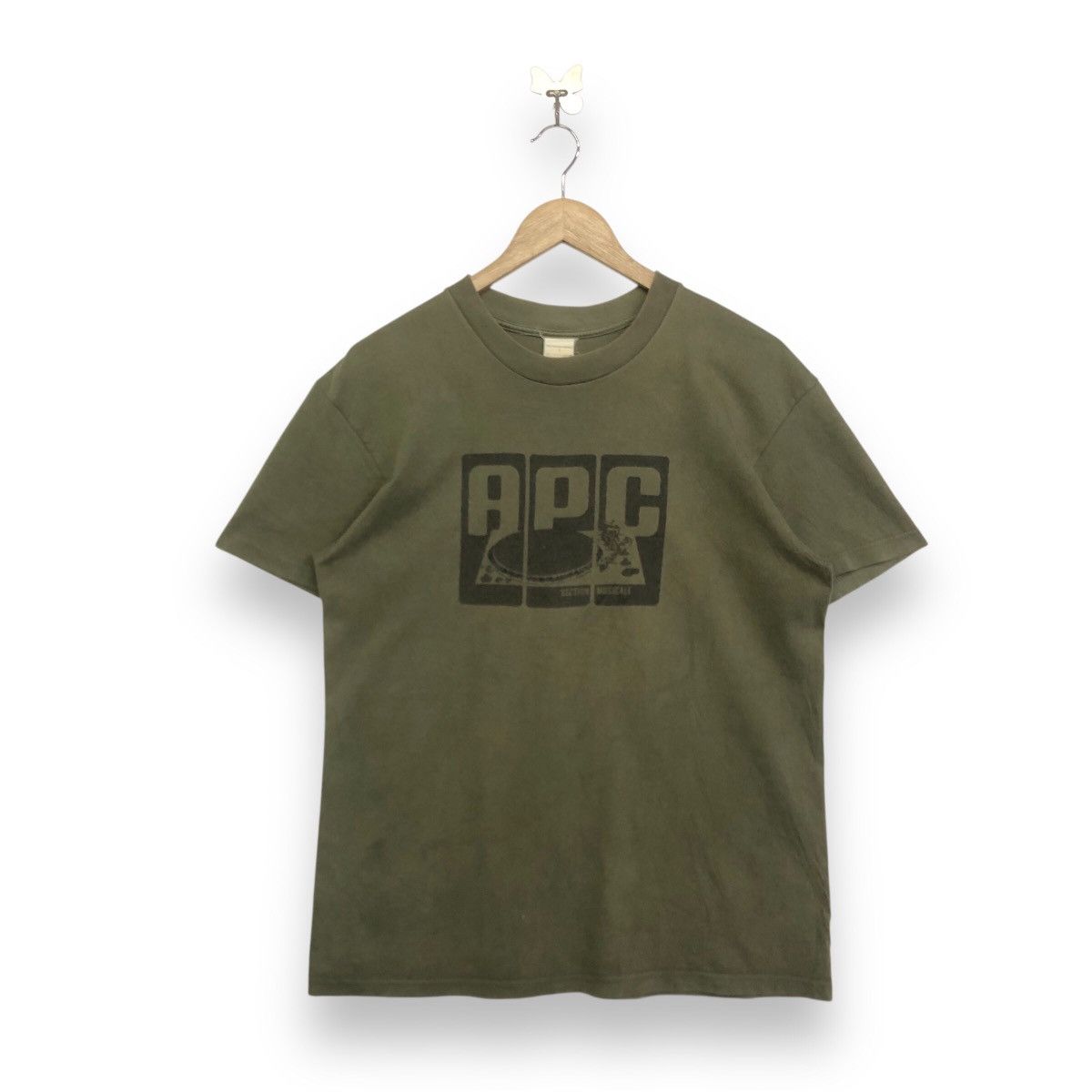 A.P.C. Vintage A.P.C SECTION MUSICALE Tshirt Size US S / EU 44-46 / 1 - 1 Thumbnail