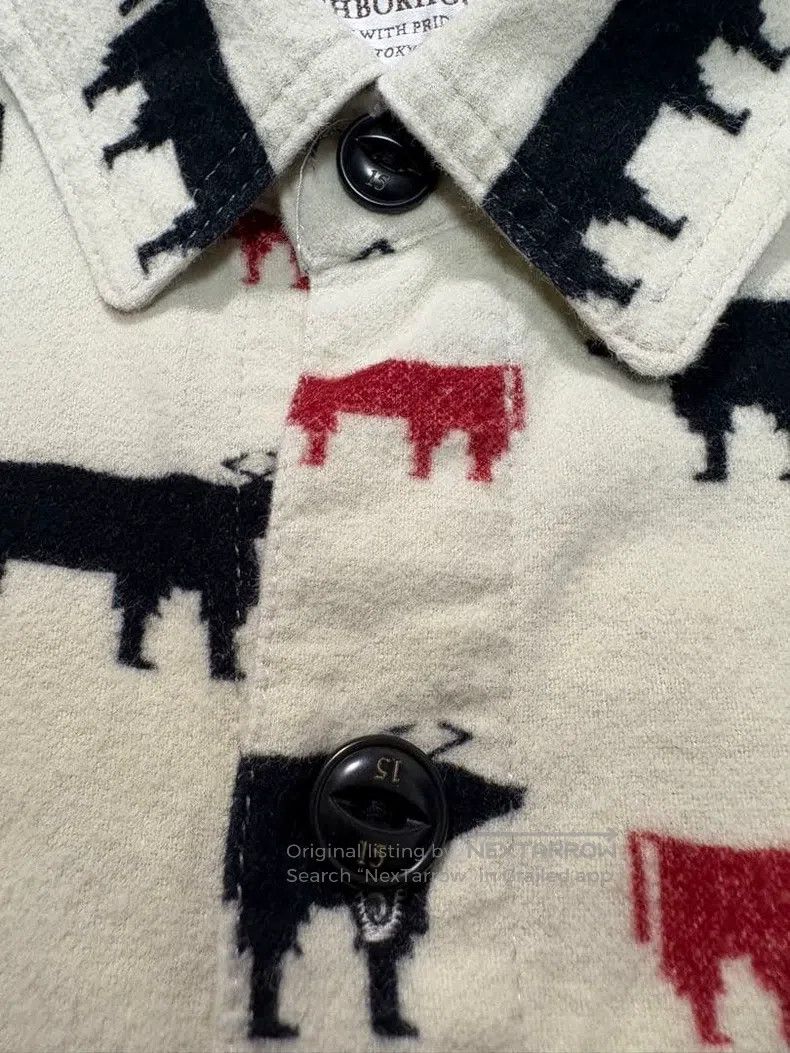 Neighborhood Neighborhood Patterned Long Sleeve Shirt Size US S / EU 44-46 / 1 - 4 Thumbnail