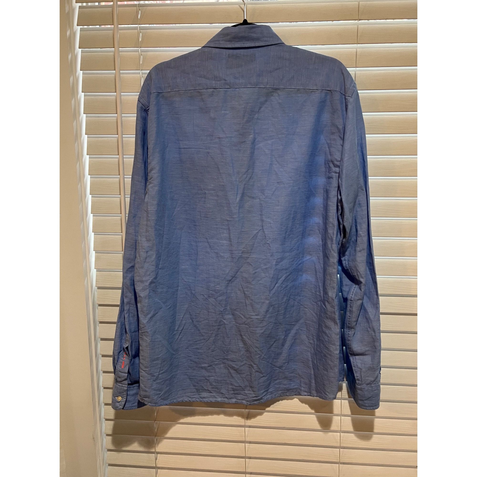 Scotch & Soda Scotch & Soda Linen Blend Button Up Shirt - Size XL Size US XL / EU 56 / 4 - 4 Thumbnail